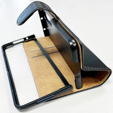 CoolGadget Handyhülle Book Case Handy Tasche für Samsung Galaxy Z Fold 4 7,6 Zoll, Hülle Klapphülle Flip Cover für Galaxy Z Fold 4 Schutzhülle stoßfest