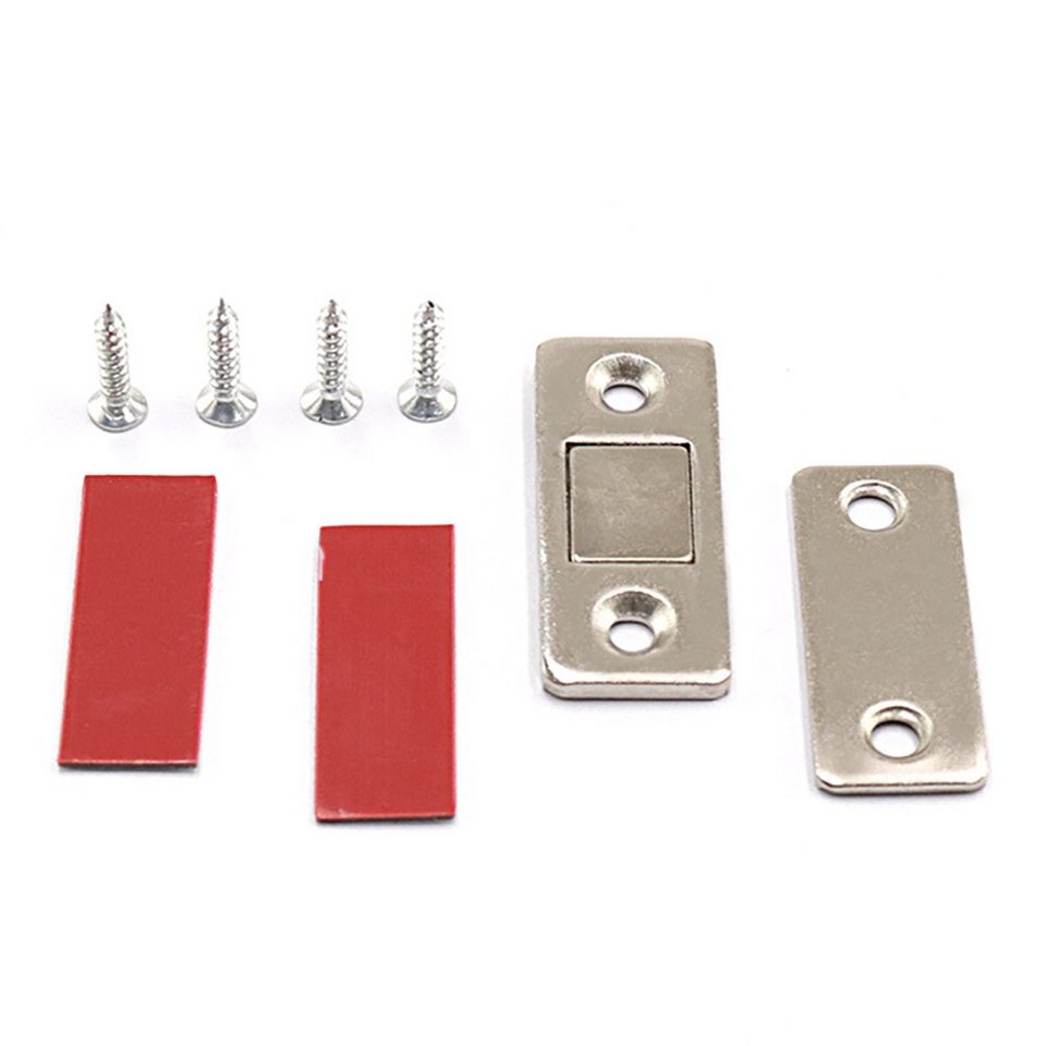 longziming Schranktür Magnete für Schranktüren 4 Stück Ultra Dünn (4