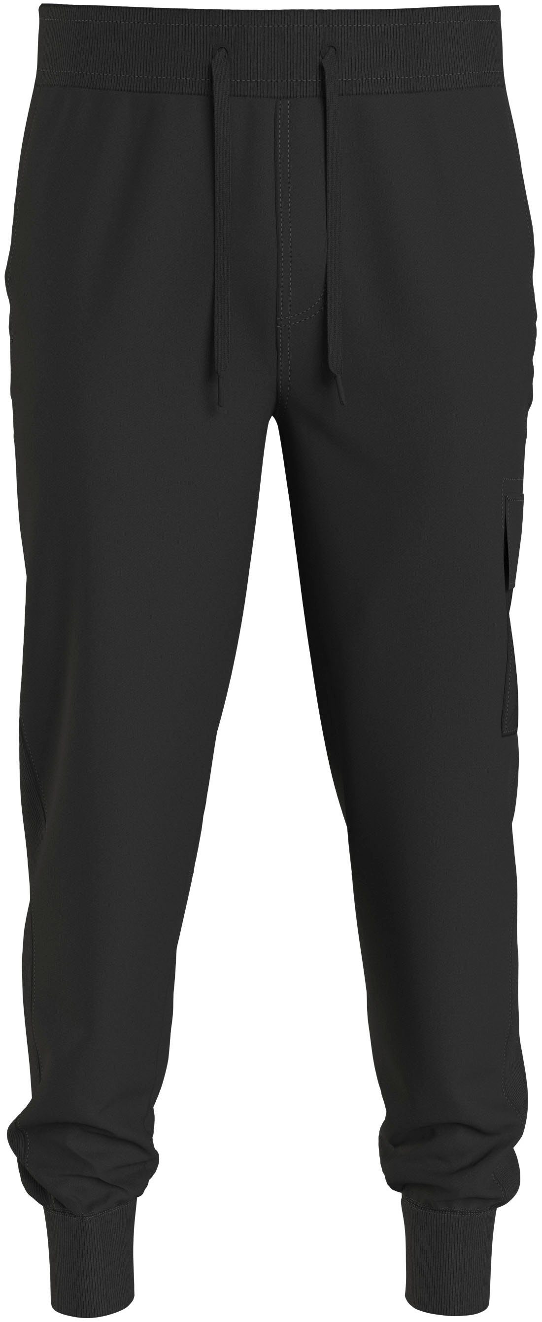 HWK Klein Jeans Sweatpants mit Calvin BADGE PANT Logopatch