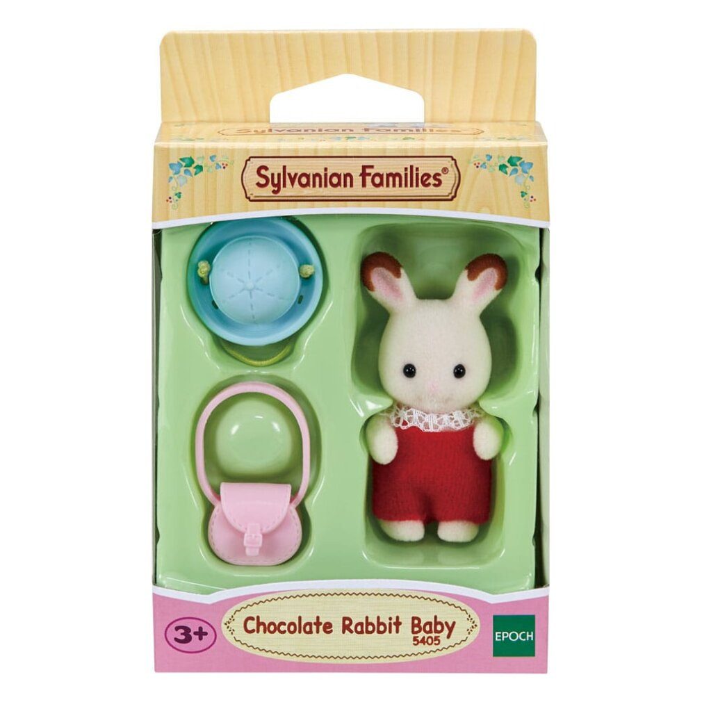 Sylvanian Families Babypuppe 5405 Schokoladenhasen Baby - Figuren für Puppenhaus
