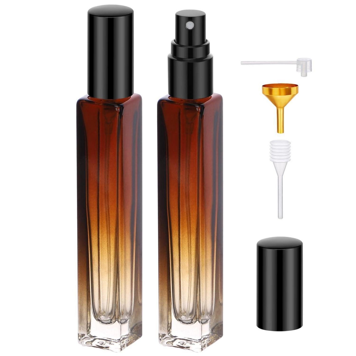 LuxusKollektion Parfümzerstäuber Parfümzerstäuber Reisegröße Farbverlauf Braun (2 St)