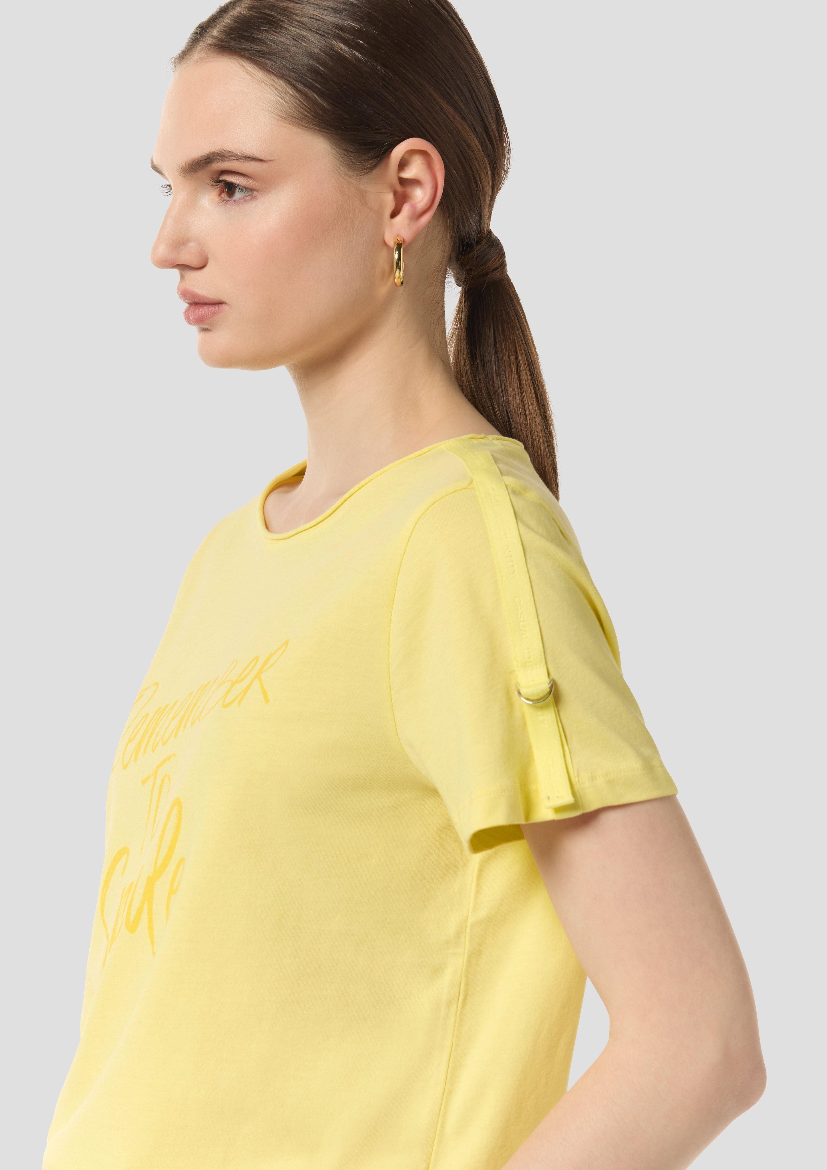 comma casual identity Kurzarmshirt T-Shirt mit günstig online kaufen