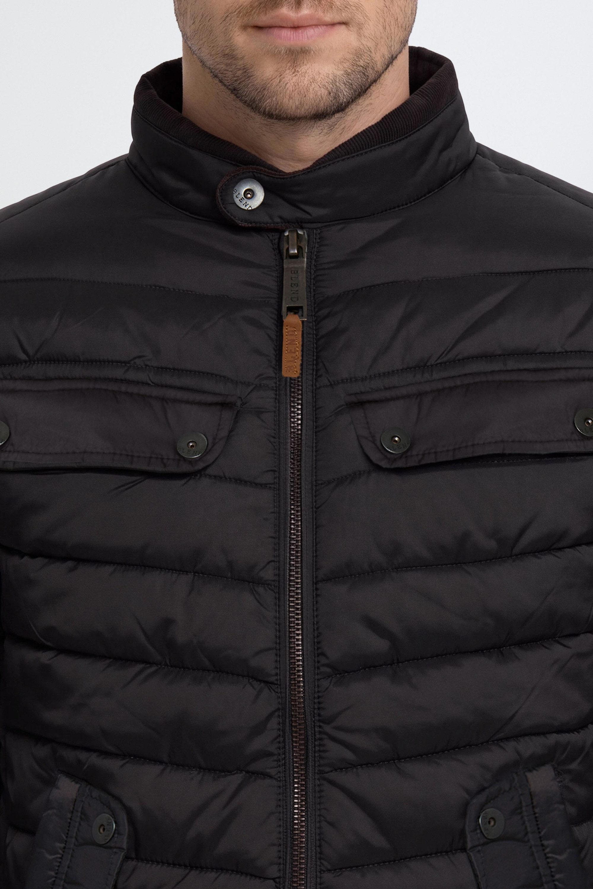 Blend Steppjacke BHCamaro Übergangsjacke mit Stehkragen – Bild 5 von 5