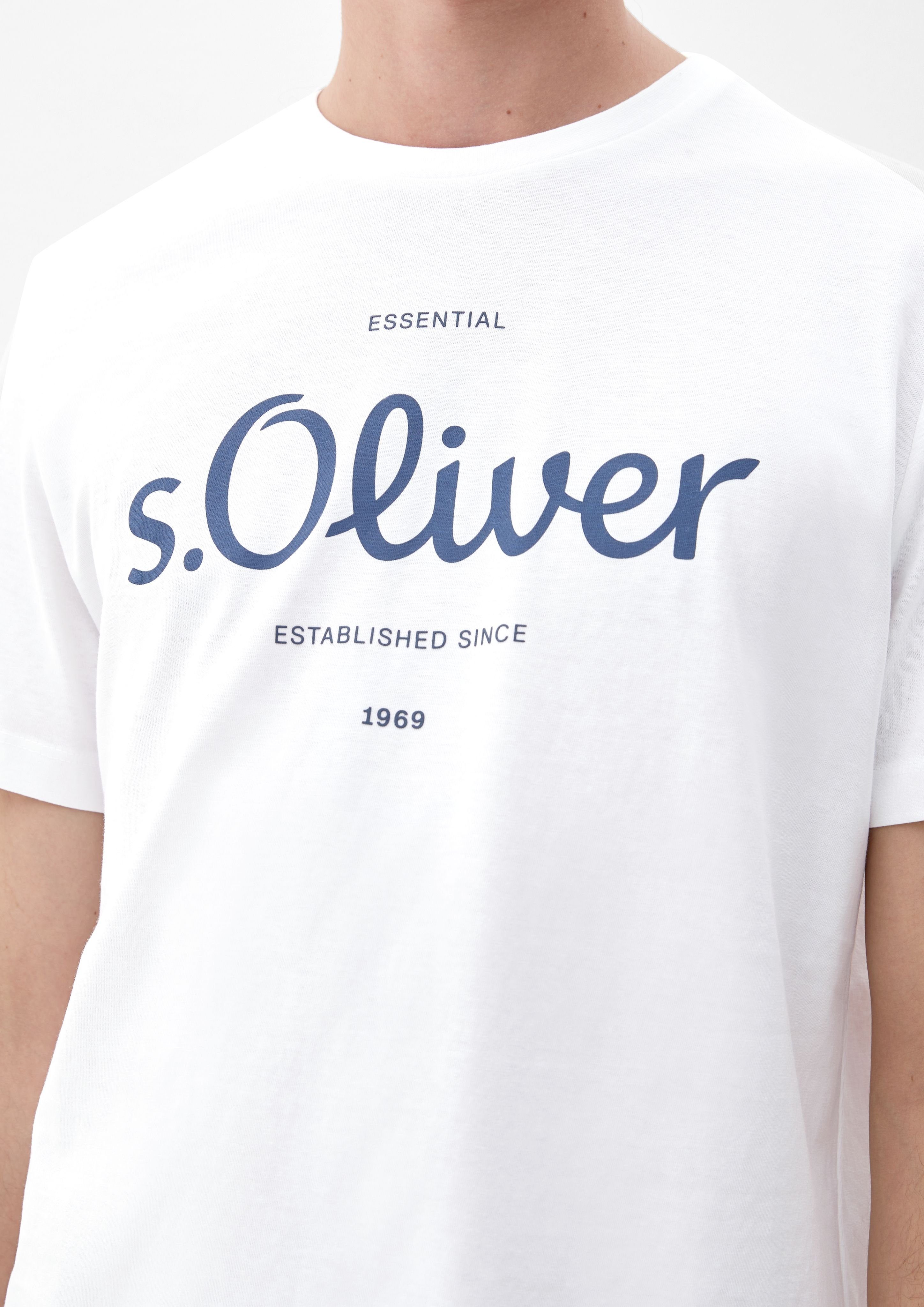 Weiß T-Shirt s.Oliver