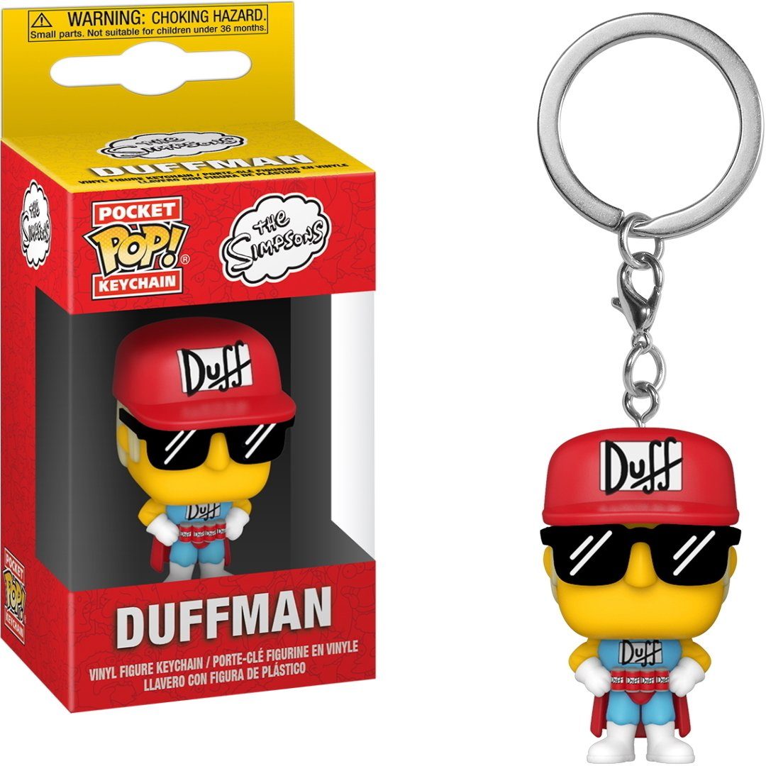 Funko Schlüsselanhänger The Simpsons - Duffman Pocket Pop!