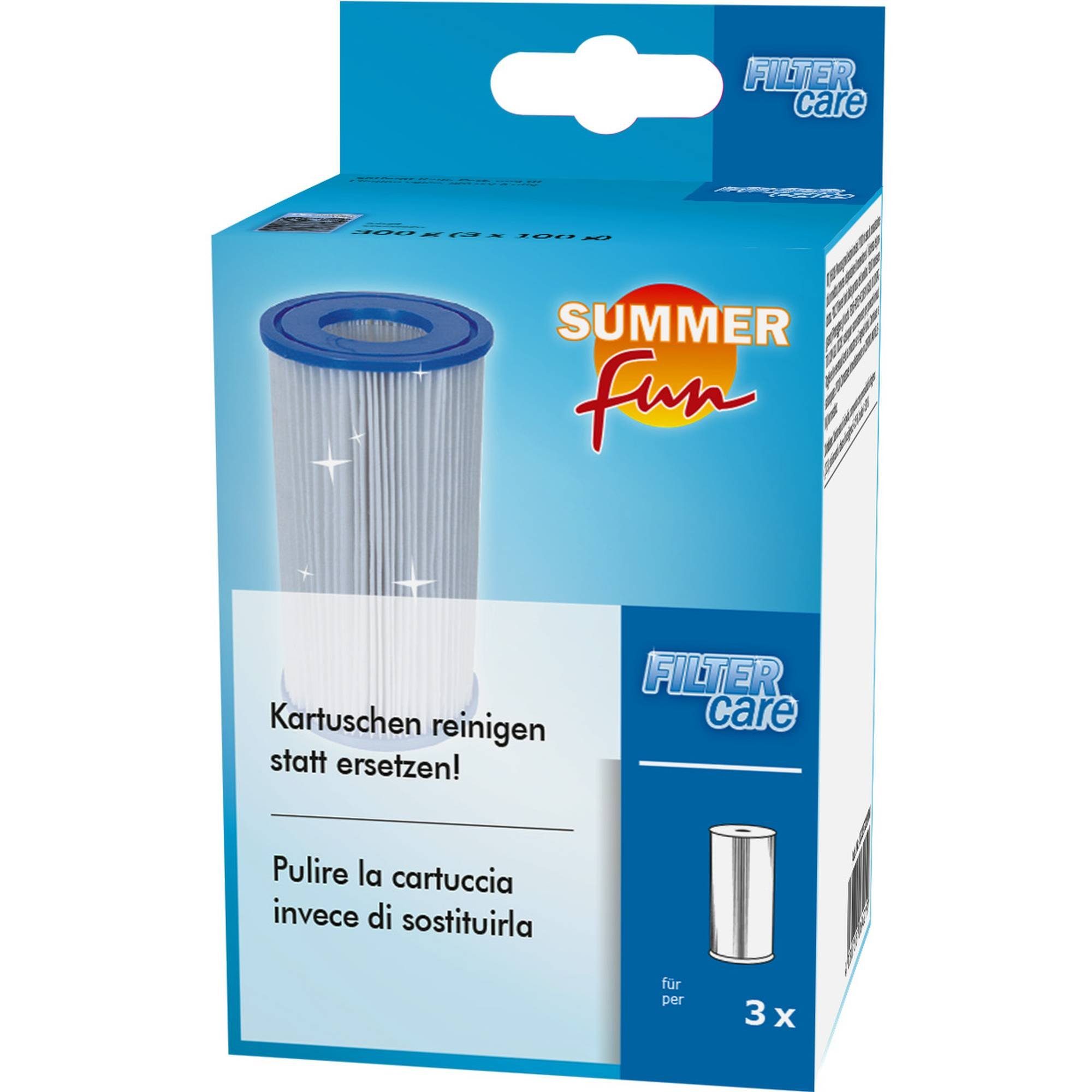 SUMMER FUN Poolpflege Summer Fun - Filter Care - Entkalkt und Reinigt Fi
