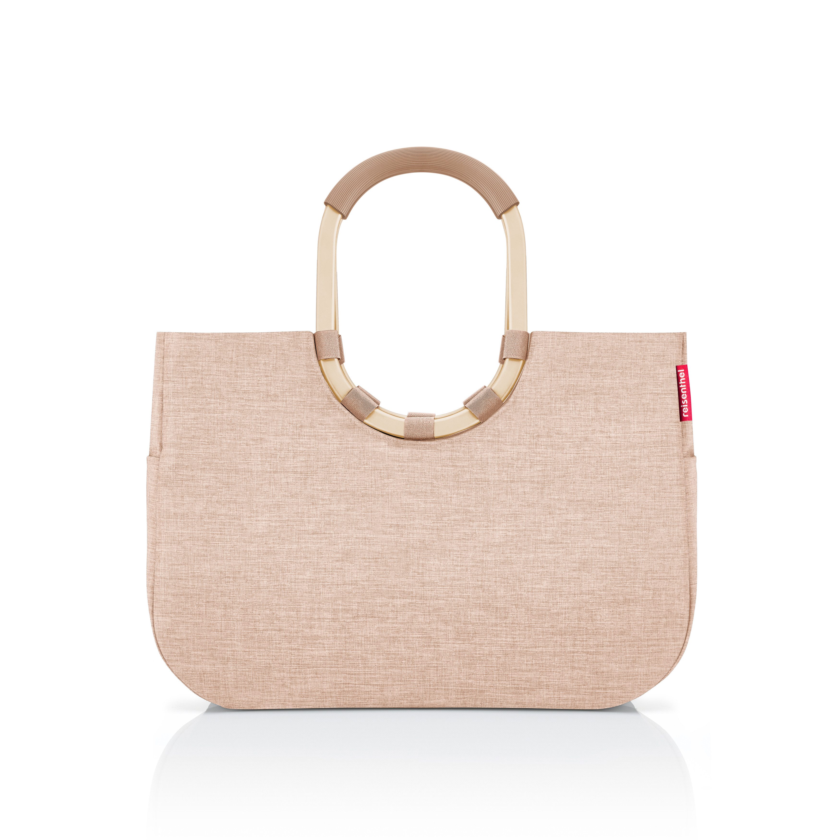 REISENTHEL® Shopper loopshopper L (1-tlg), gepolsterte Griffe, Standfüße, Reißverschlusstasche, Stecktaschen