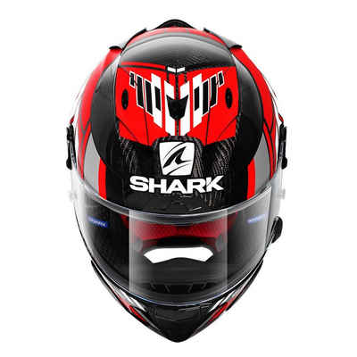 Shark Motorradhelm Shark Race-R Pro Carbon Zarco Speedblock rot weiß Motorradhelm Integra