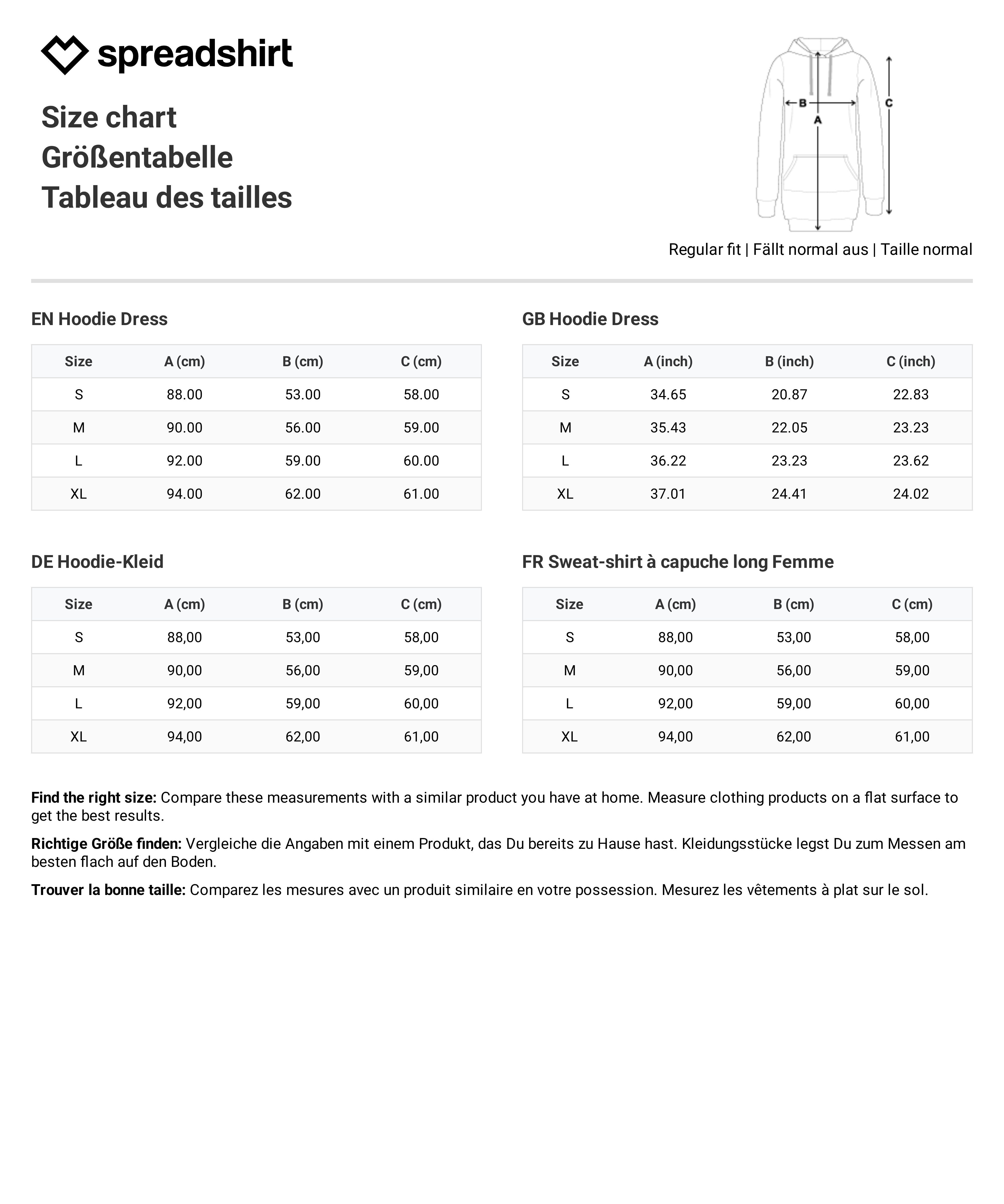 Spreadshirt Sweatkleid Schwarzwald Maidle Bollenhut Schwarzwald Geschenk Frauen Hoodie Kleid (1-tlg)