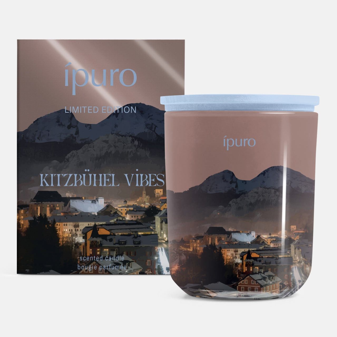 IPURO Duftkerze ipuro Duftkerze im Glas Kitzbühel Vibes Ø 9 x 9 cm