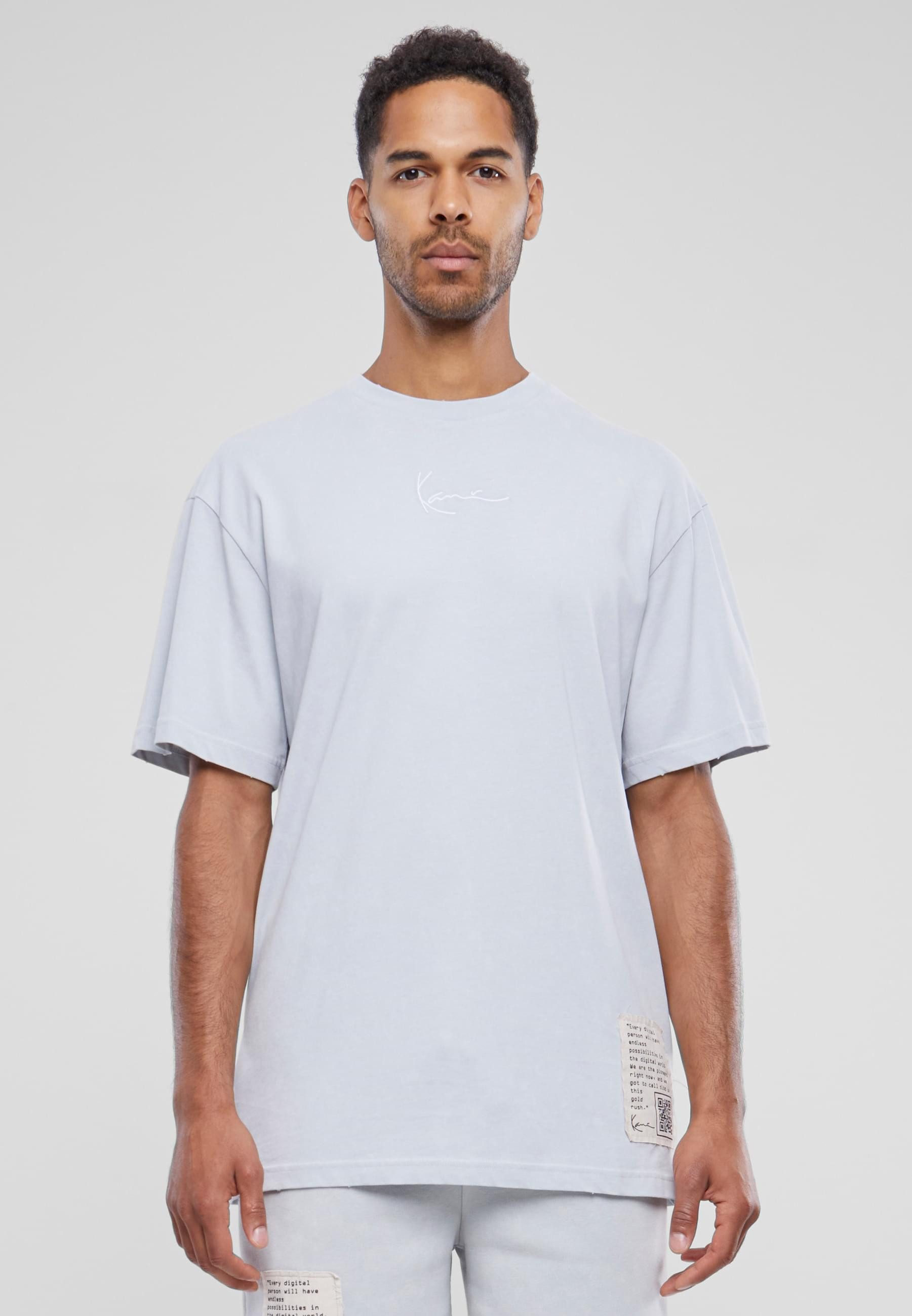 Karl Kani T-Shirt Karl Kani Herren Karl Kani Small Signature destroyed T-Shirt (1-tlg)