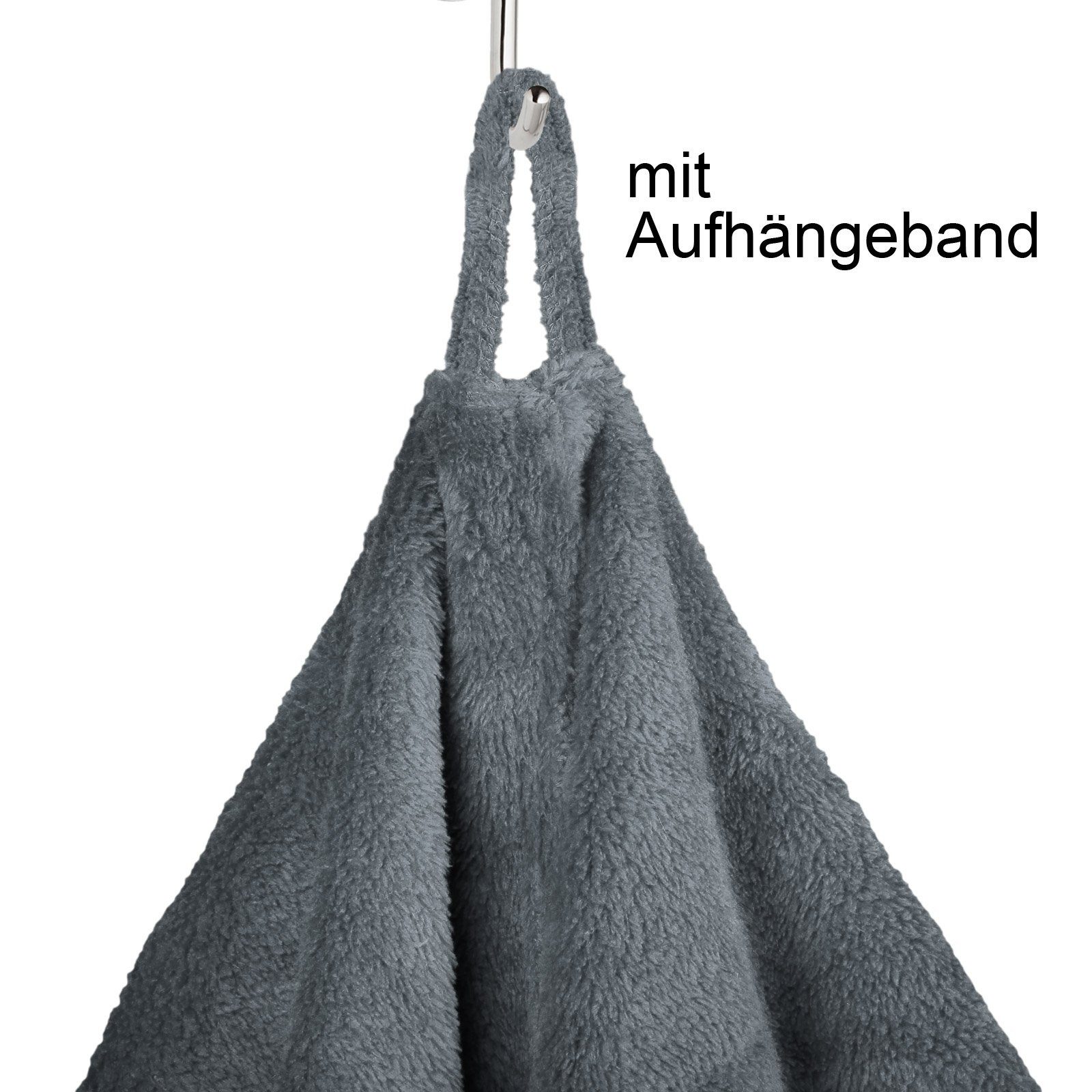 Gräfenstayn Unisex-Bademantel - Bademantel Herren mit Kapuze - Flanell-Fleece Unisex, warm & kuschelig, Waden bis Knöchellang, Fronttaschen, Gürtel, S-XXXL – Bild 5 von 5
