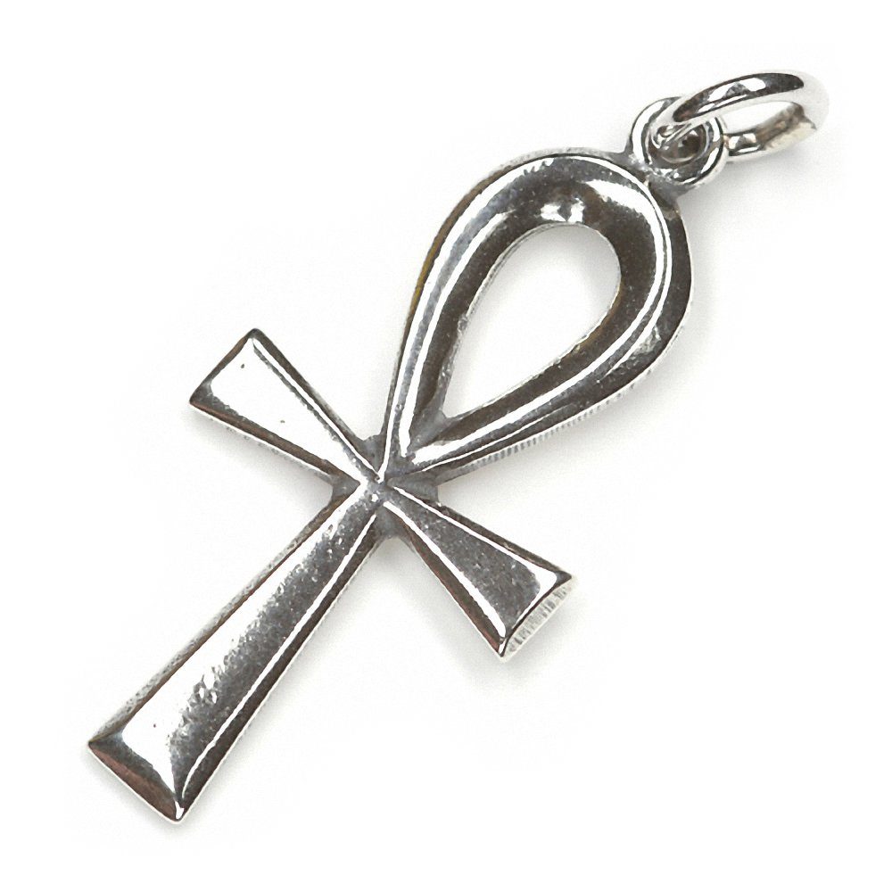 Kettenanhänger Ankh 925 Silber Oxidiert 3cm ägyptisches Symbol