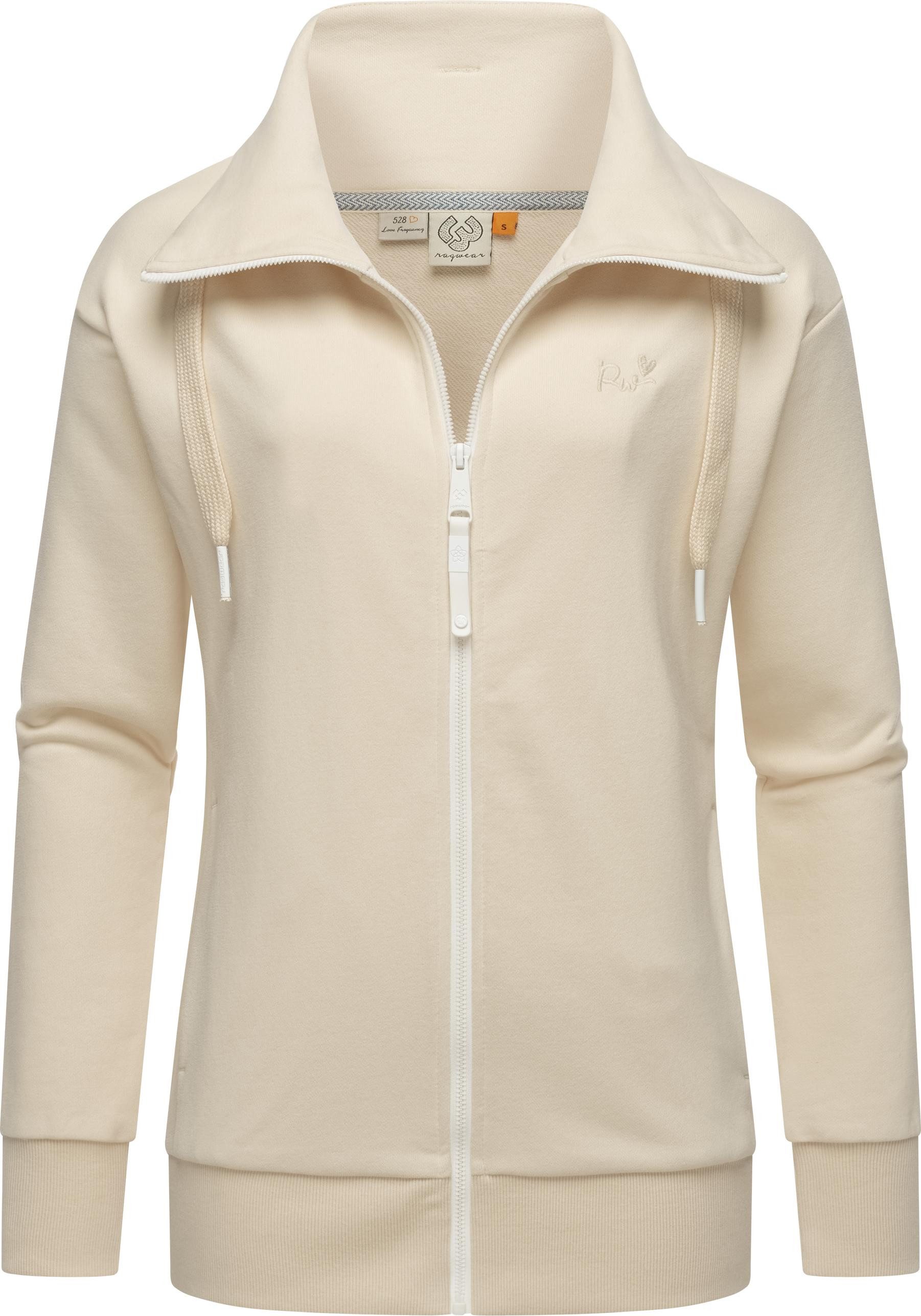 Ragwear Sweatjacke "Shocky", sportliche Damen Zip-Hoodie mit Kordeln günstig online kaufen