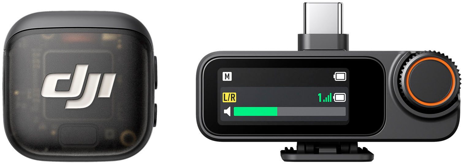 DJI Streaming-Mikrofon MIC 3 (1 Sender + 1 Empfänger) (Set)