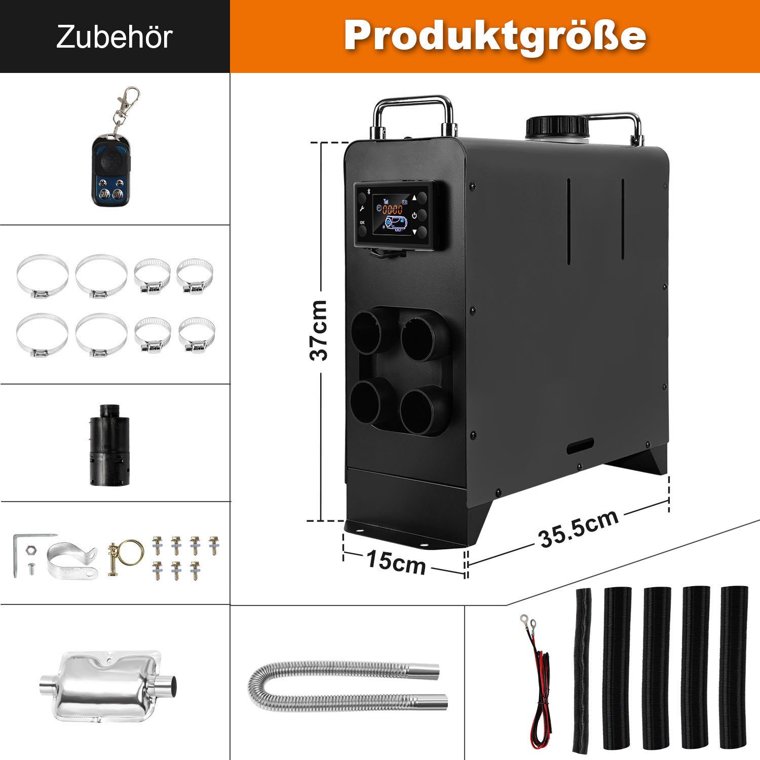 Clanmacy Heizgerät Auto Standheizung 12V 8KW günstig online kaufen