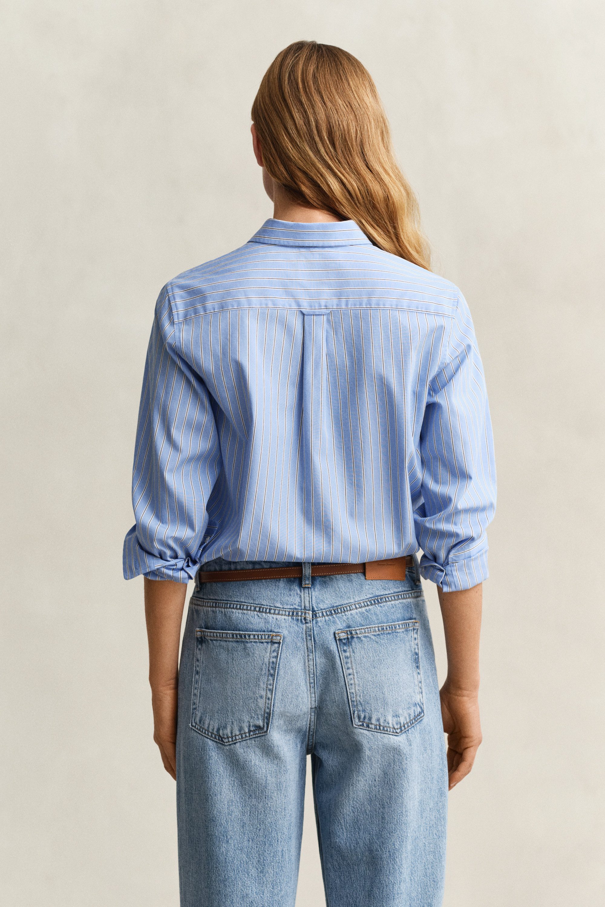Gant Langarmbluse REGULAR CLASSIC POPLIN STRIPE