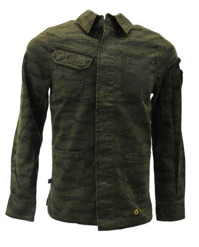 Musterbrand Jeansblazer (1-tlg) GREEN Metal Gear Solid Herren Blazer Gr XS Fox Jacket Jacke Army