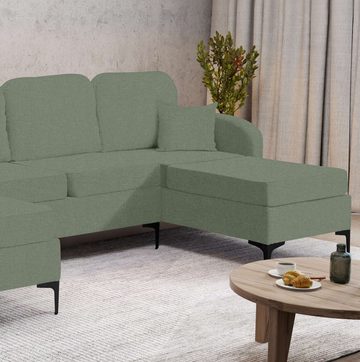 Stylefy Wohnlandschaft Virginia, U-Form, Couch, Mit Bettfunktion und Bettkasten, Sitzkomfort, Modern