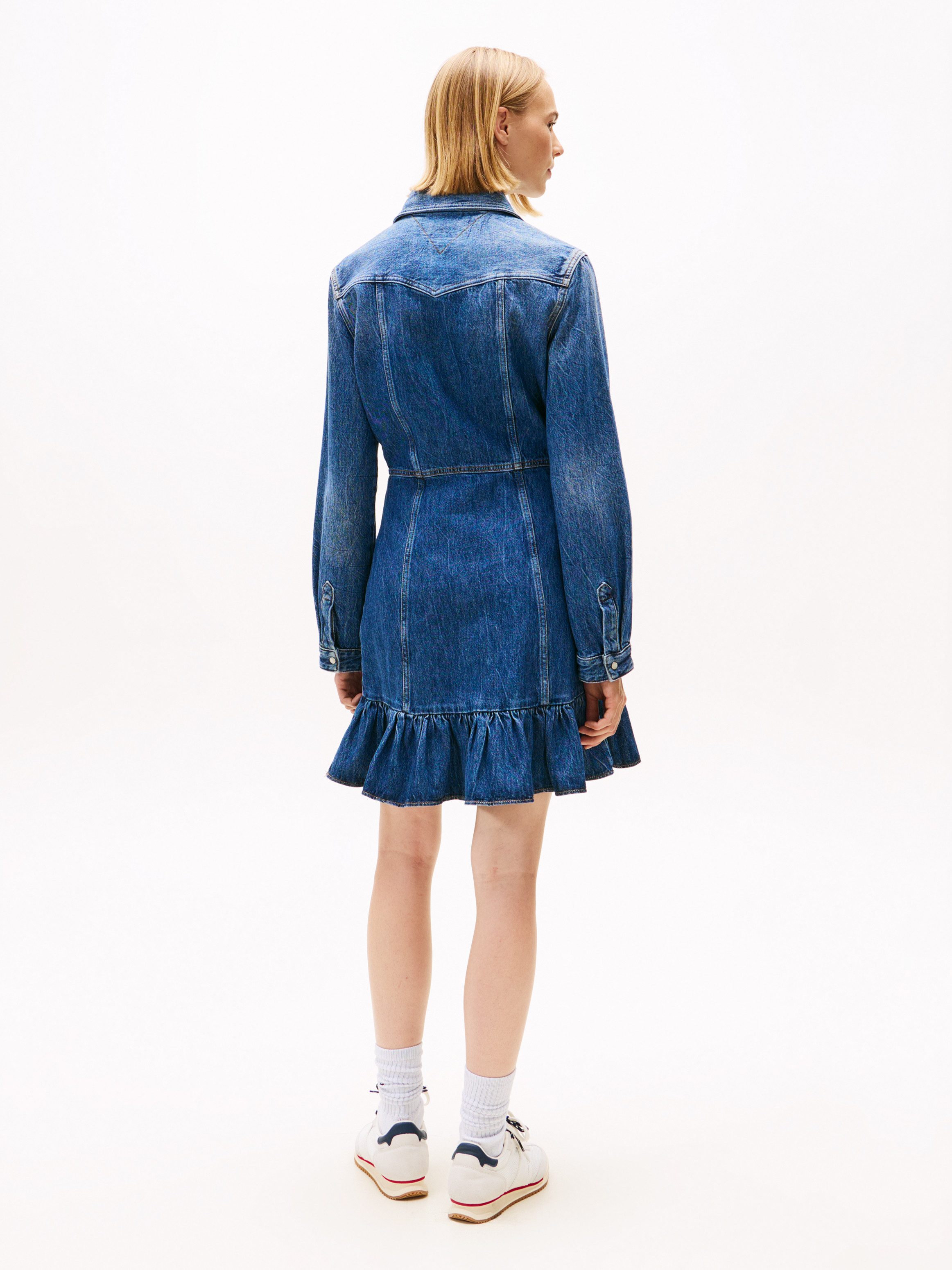 Tommy Jeans Jeanskleid WESTERN DENIM DRESS günstig online kaufen