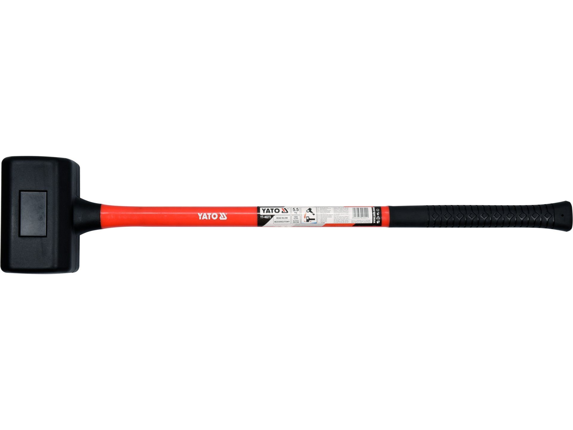 TRIZERATOP Hammer Schwerer rückschlagfreier Hammer 5,5 kg