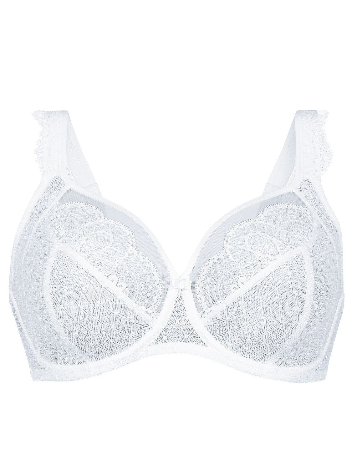 Rosa Faia Set: Bügel-BH 2er Pack Bügel BH Selma (Spar-Set, 2-tlg) genähte Cups, Uni, Spitze