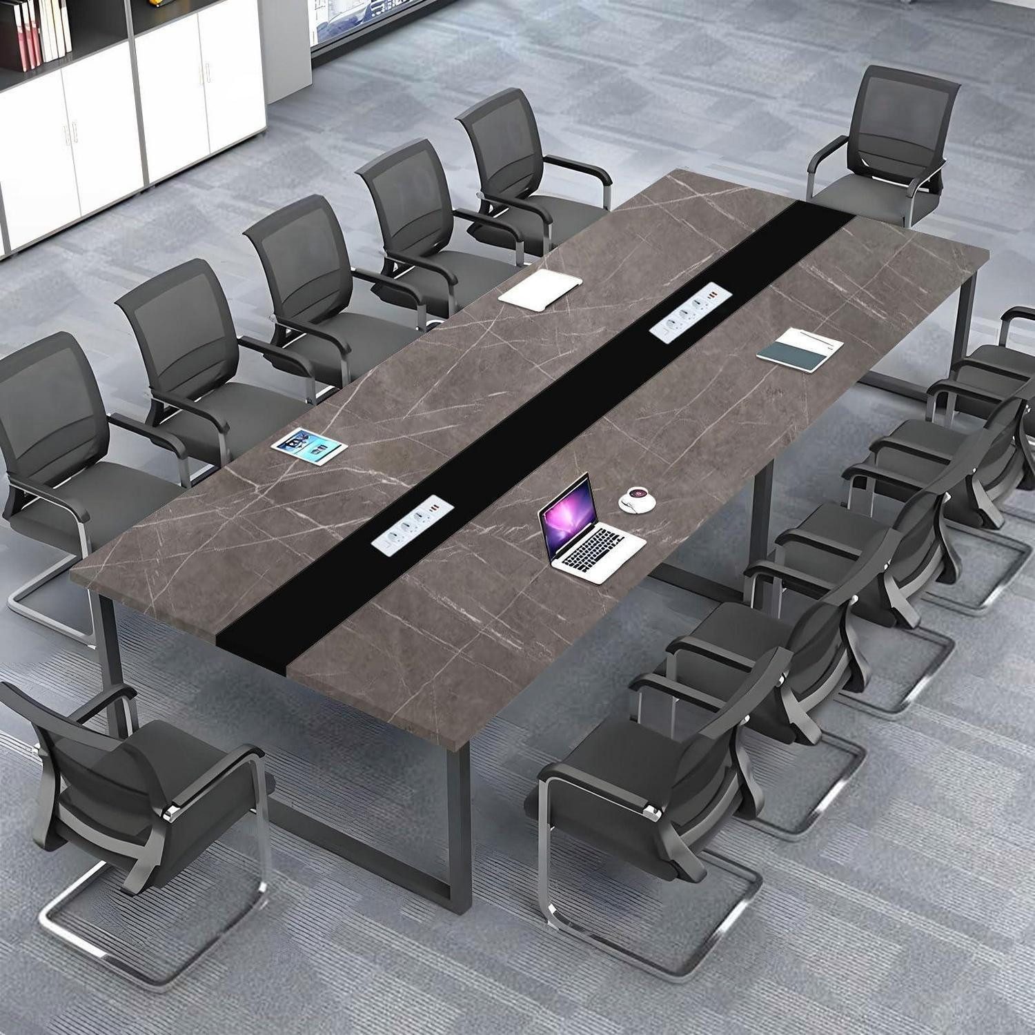 LuxusKollektion Konferenztisch Konferenztisch Kabelmanagement Kabeldurchführung 