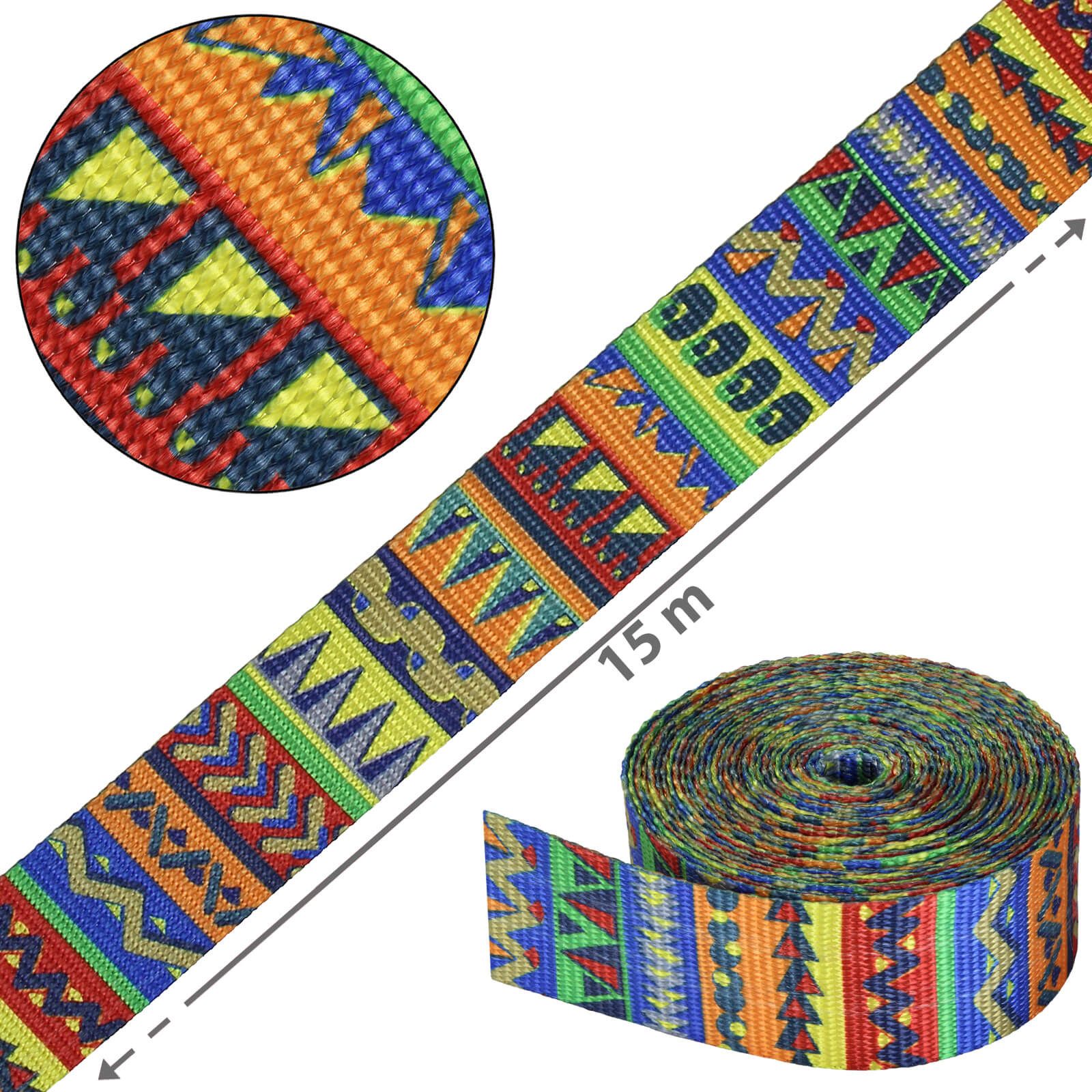 ALPIDEX Slackline ALPIDEX Slackline Set 15 m + Baumschutz und Ratschenschutz