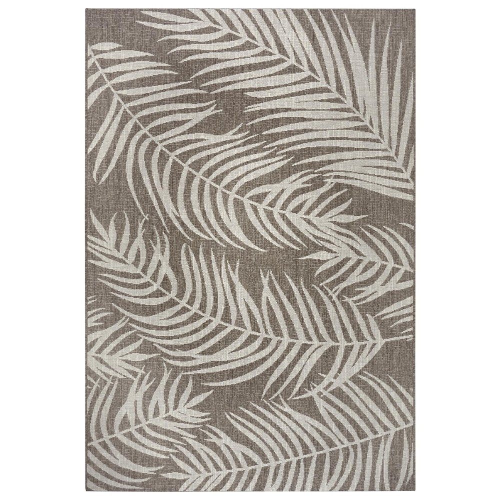 Teppich In- & Outdoor Teppich Palmera Taupe Braun Creme, NORTHRUGS,  rechteckig, Höhe: 4 mm