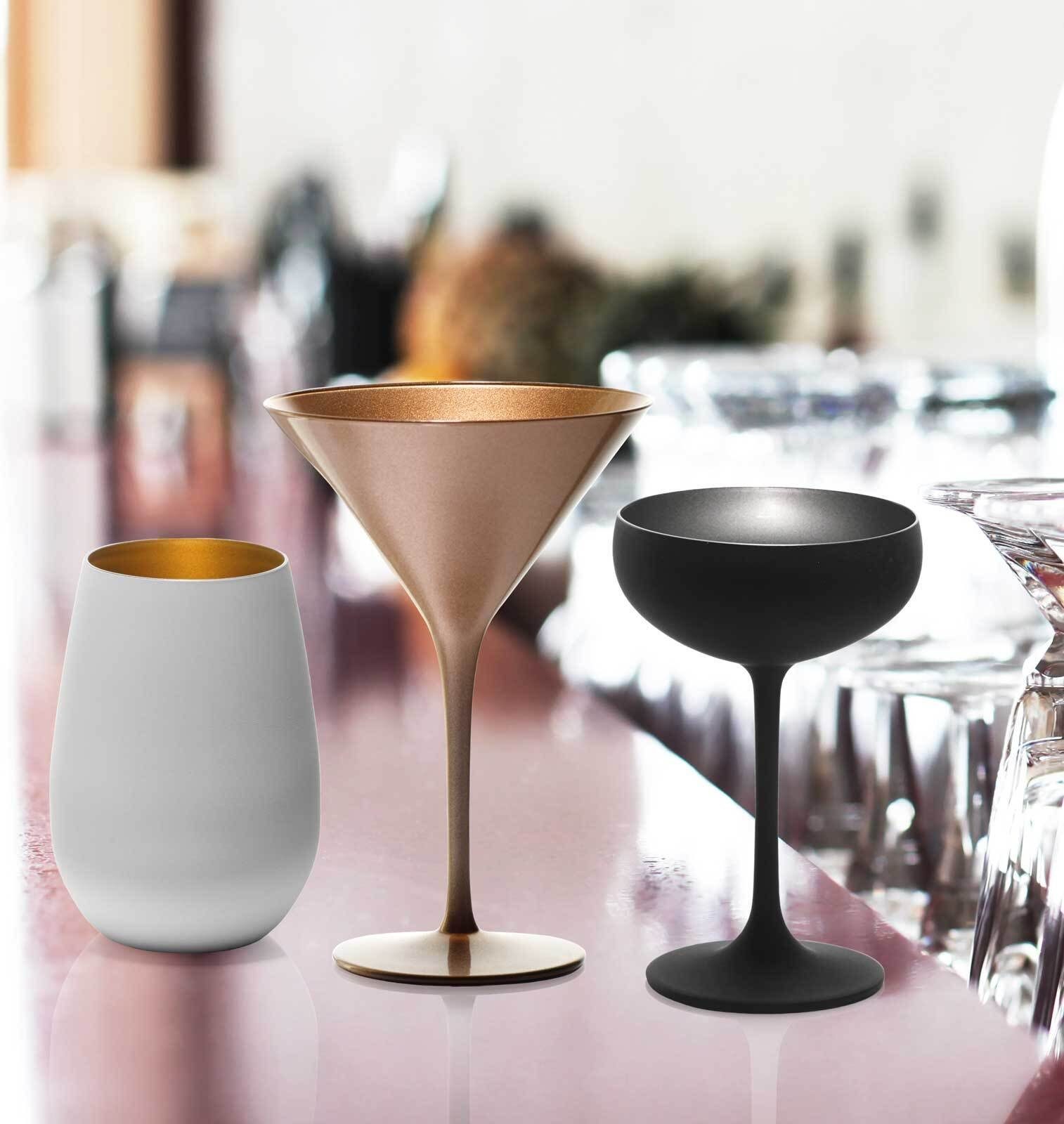 Stölzle Cocktailglas Elements Cocktailschalen 240 ml 6er Set, 6-tlg., Glas