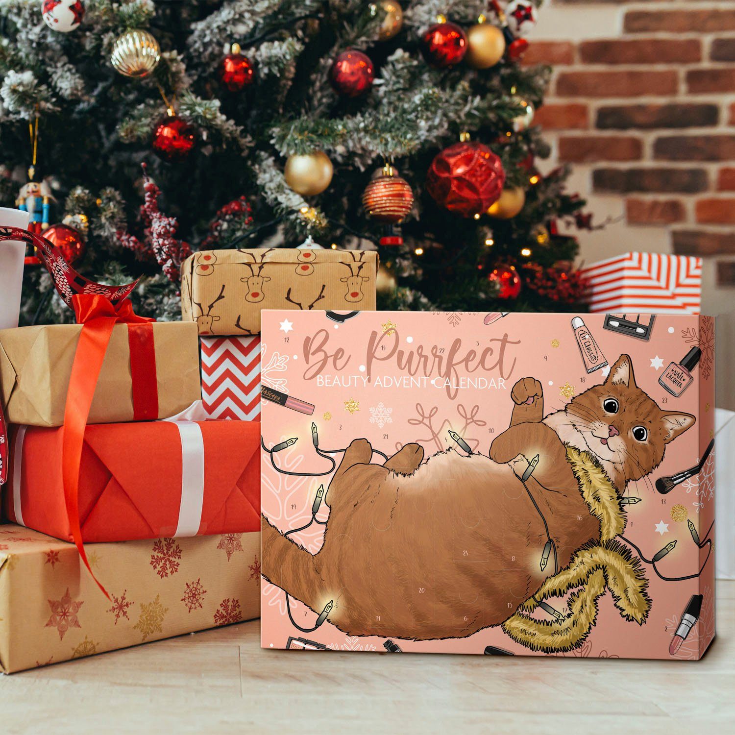 Adventskalender Be Purrr'fect - Beauty Advent Calendar (Packung, 24-tlg), 24  Beauty-Überraschungen in aufeinander abgestimmte, trendigen Farben