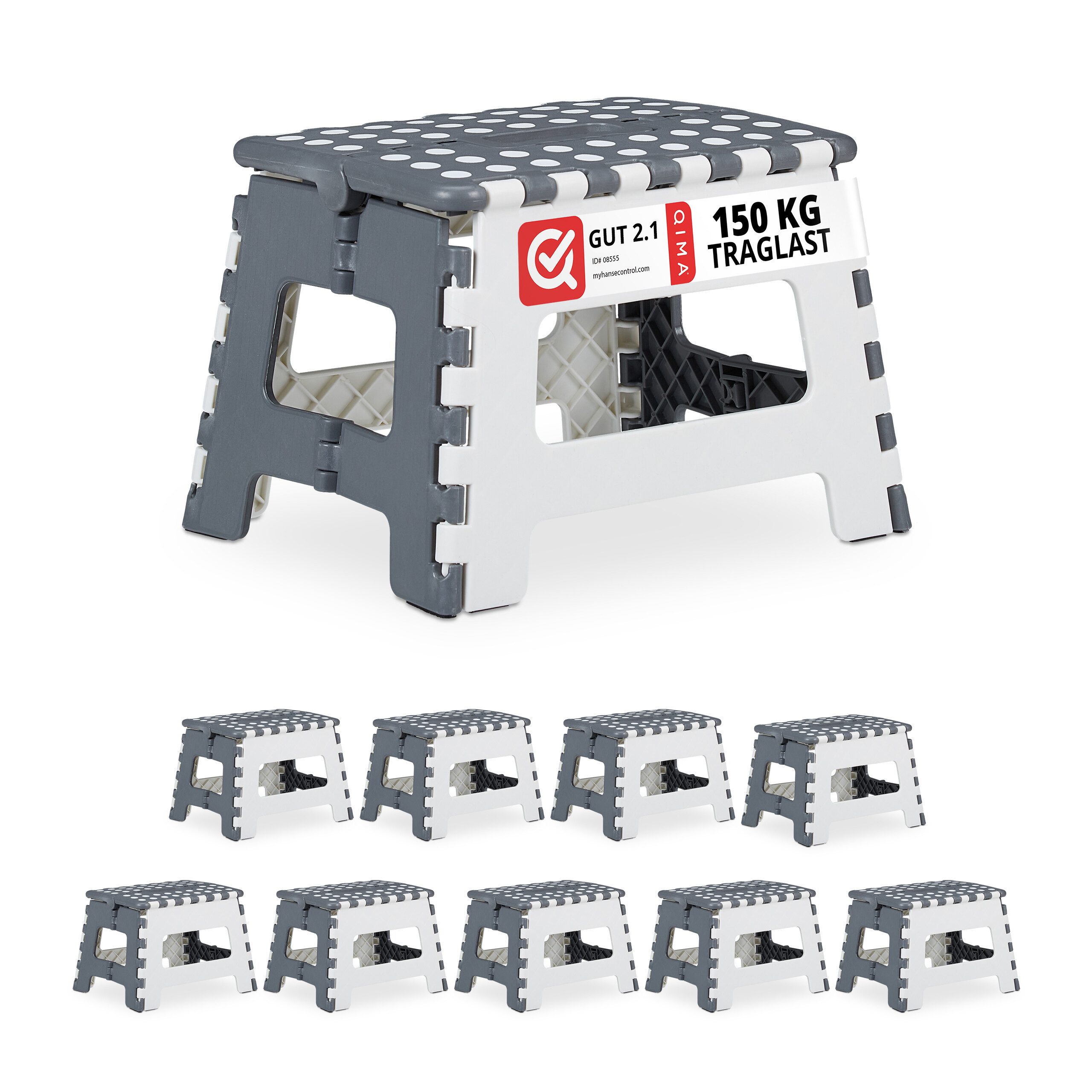 Sitzhocker Klapphocker faltbar M 10er Set