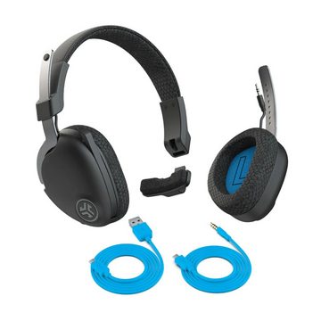 Jlab JBuds Work Wireless Headset Over-Ear-Kopfhörer (Bluetooth, Noise-Cancelling Mikrofon, QuickMute, Akku)