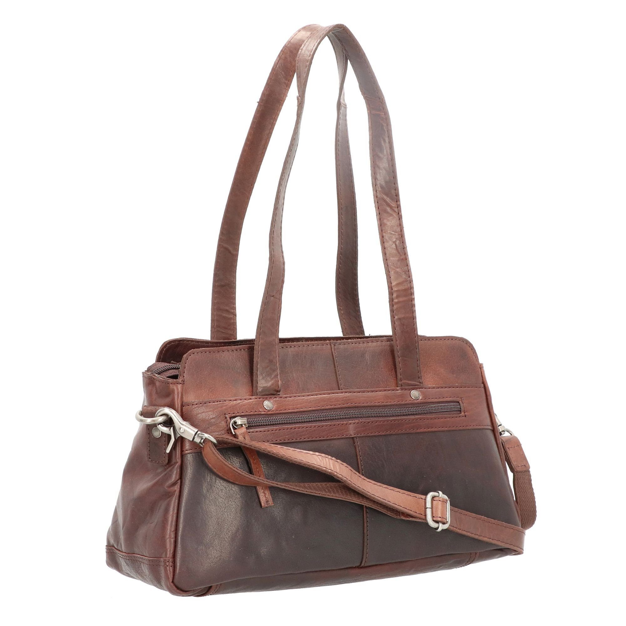 Spikes & Sparrow Schultertasche, Leder