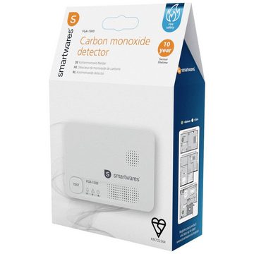 smartwares Kohlenmonoxid-Melder Gasmelder (inkl. 5 Jahres-Batterie)