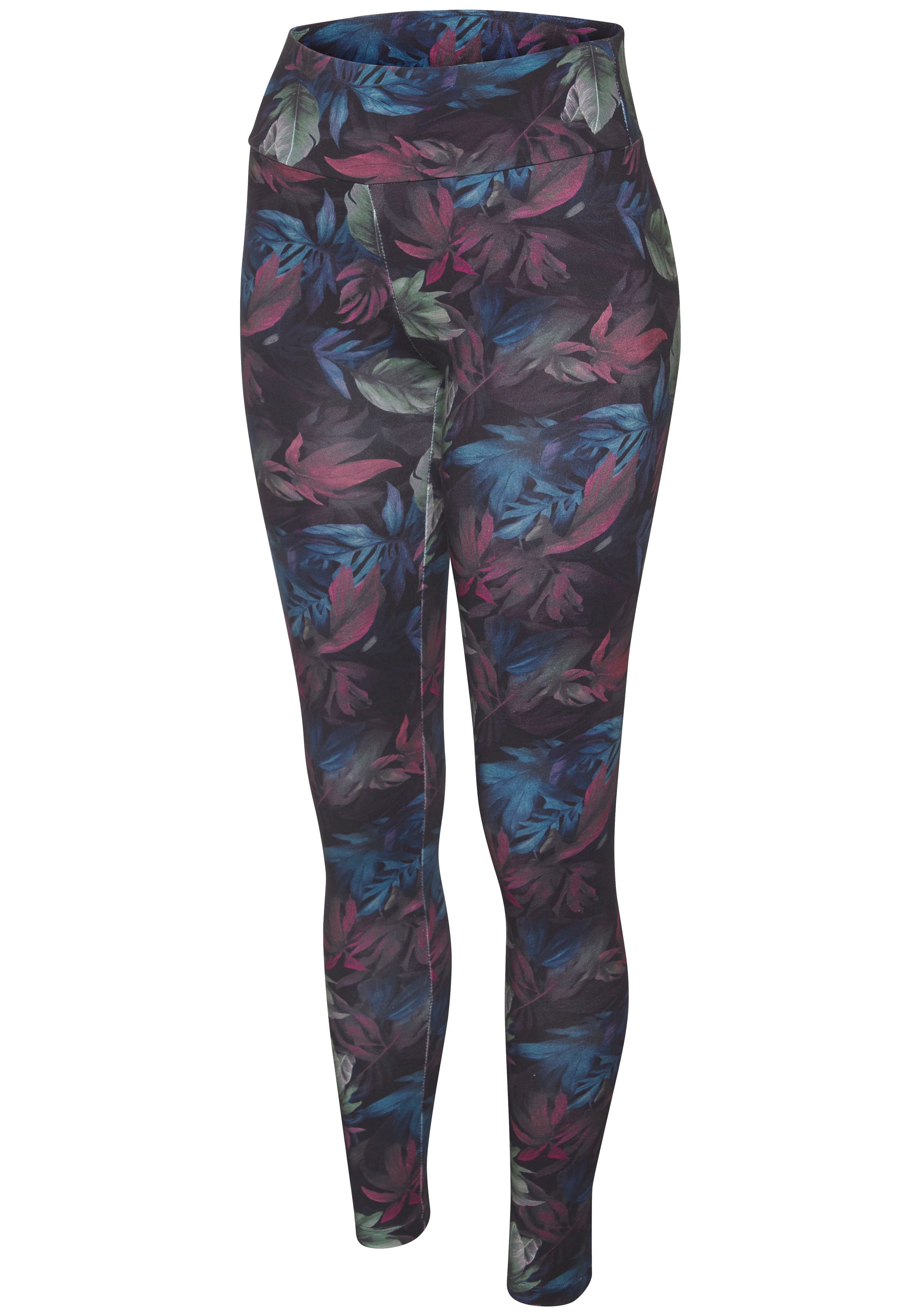 LASCANA ACTIVE Leggings mit floralem Druck