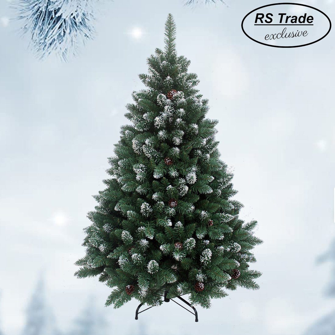 RS Trade Künstlicher Weihnachtsbaum HXT 15013 Weihnachtsbaum