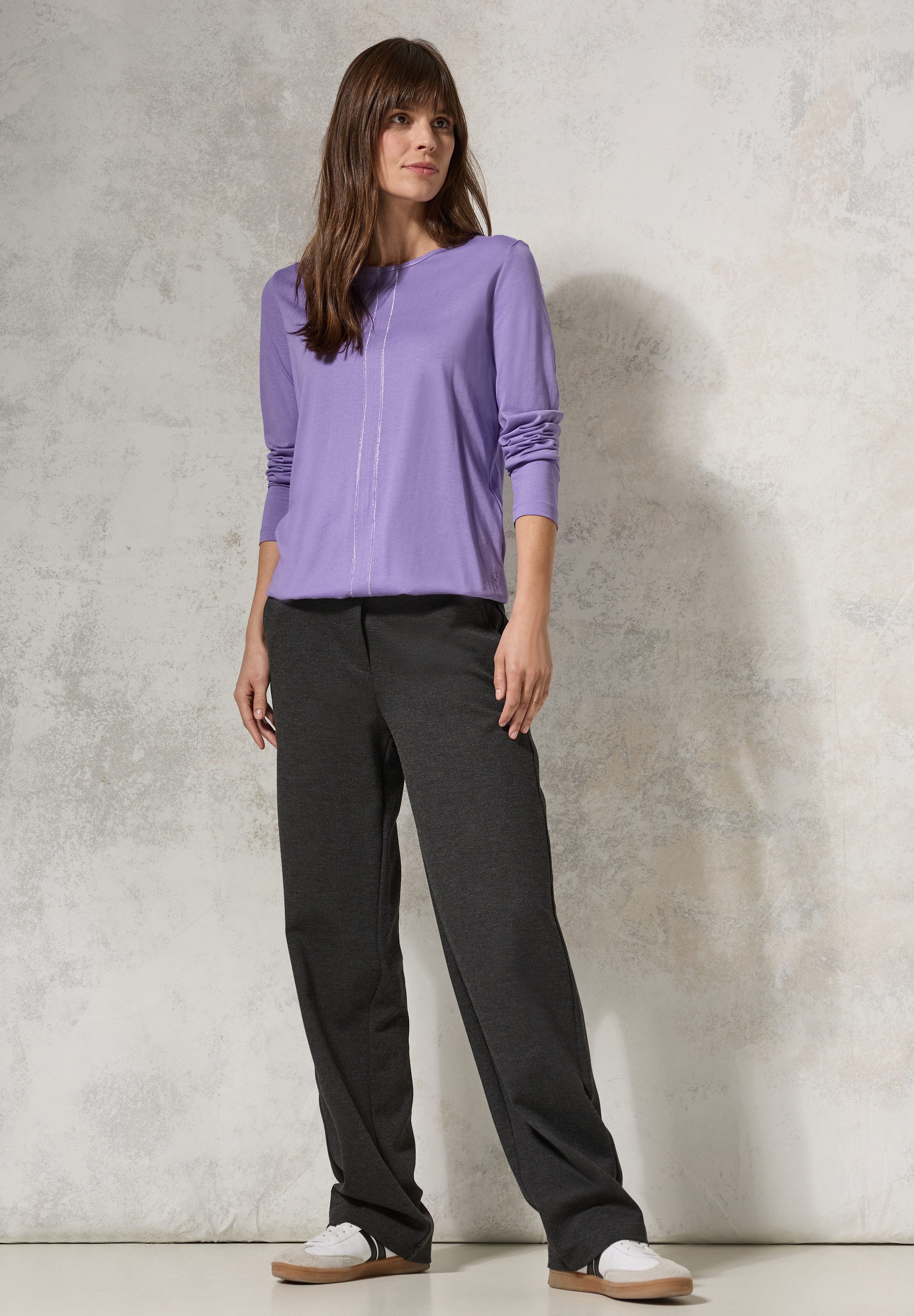 CECIL Langarmshirt Rundhalsausschnitt