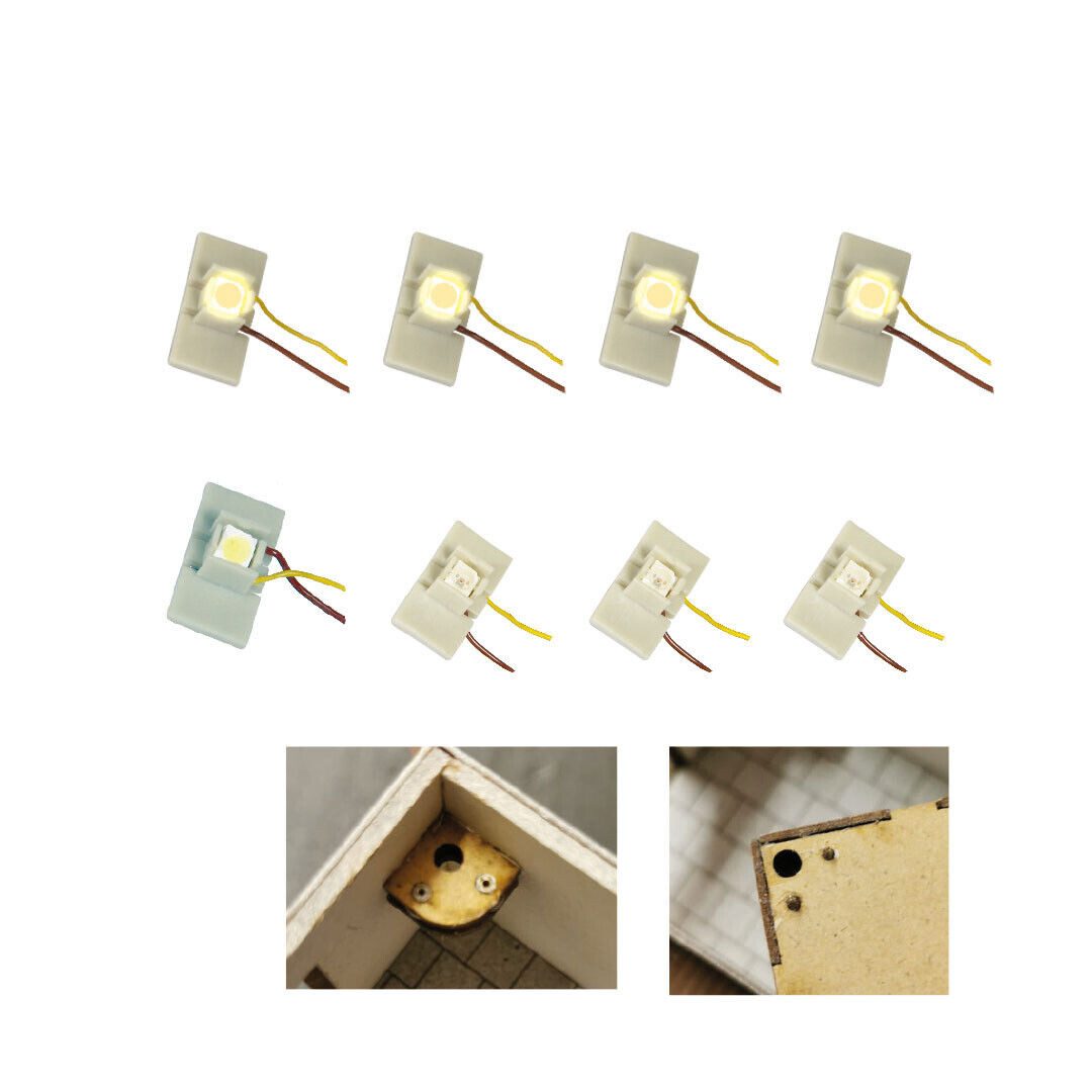 Viessmann Modelleisenbahn-Signal Viessmann 6002 Beleuchtungs-Set für Kibri Kubushäuser