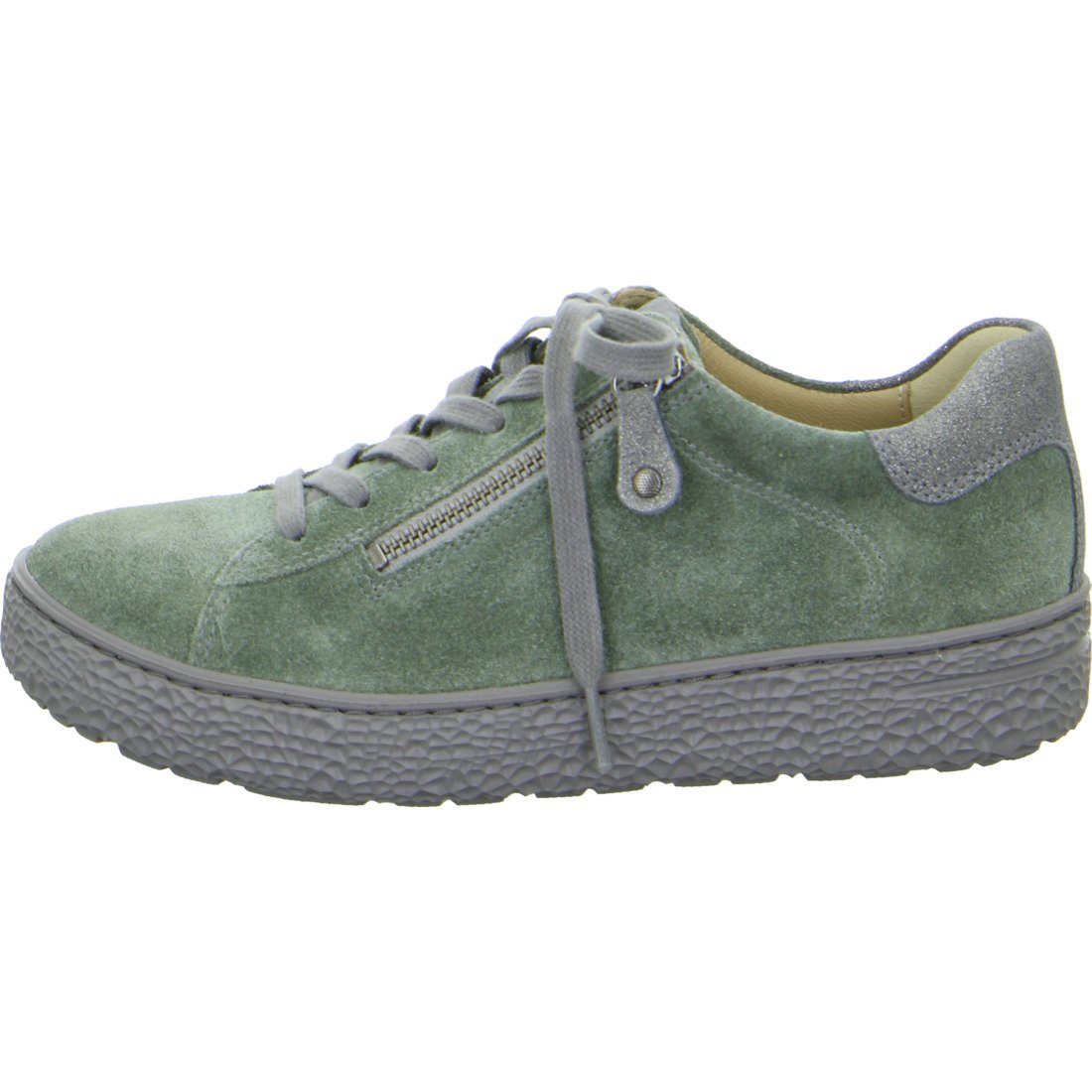 Hartjes Hartjes grün Phil Velours 050120 Schnürschuh - Schnürschuh Schuhe