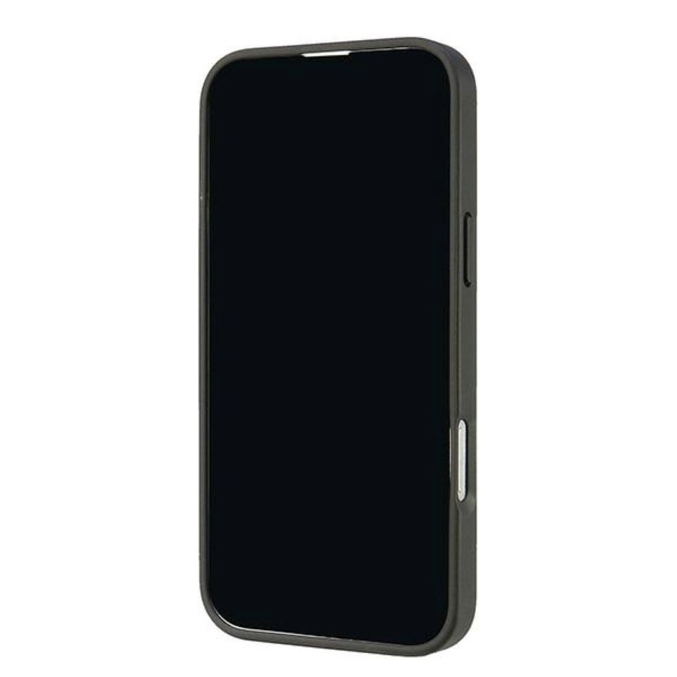 Audi Handyhülle iPhone 16 Pro Max Kunstleder schwarz Logo Metall 6,9 Zoll, Kantenschutz – Bild 4 von 5