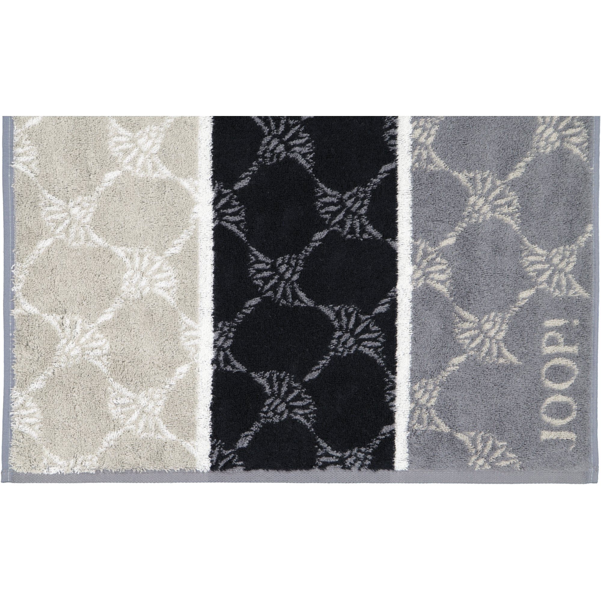 JOOP! Saunatuch Signature Cornflower Stripes 1657, 100% Baumwolle (1-St)