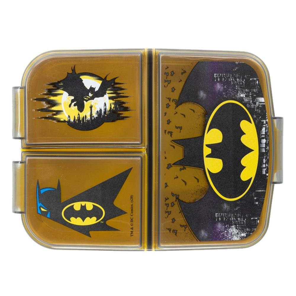 Batman Lunchbox Brotdose 3 getrennte Fächer Batman Lunch to Go Vesper Dose – Bild 3 von 3