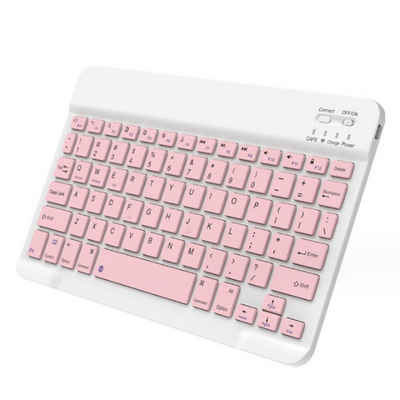 Diida Kabellose Bluetooth-Tastatur,wiederaufladbar,tragbare Tastatur Tastatur