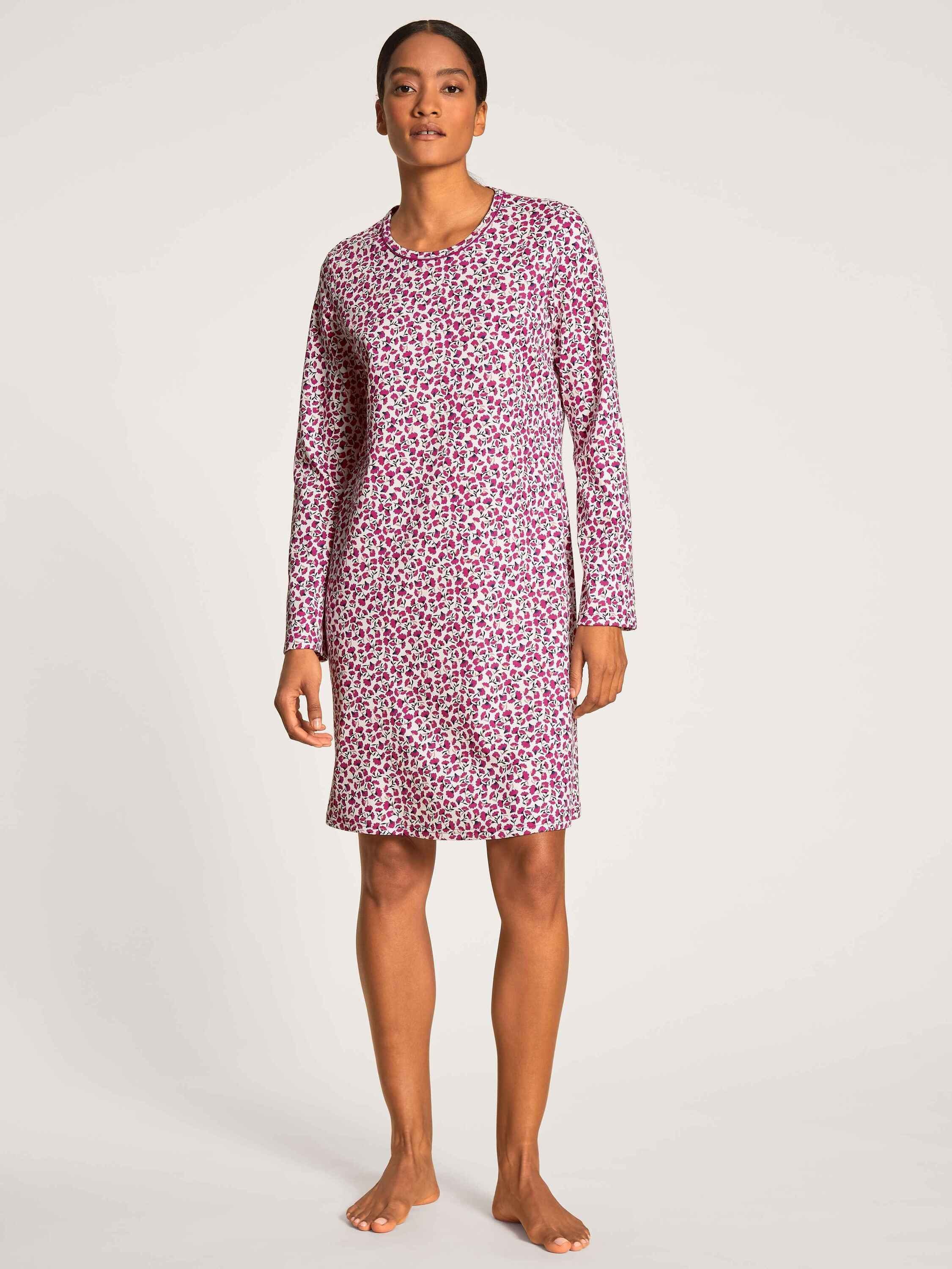 CALIDA Nachthemd Langarm-Nachthemd, Länge 95 cm (1-tlg) | Pyjamas