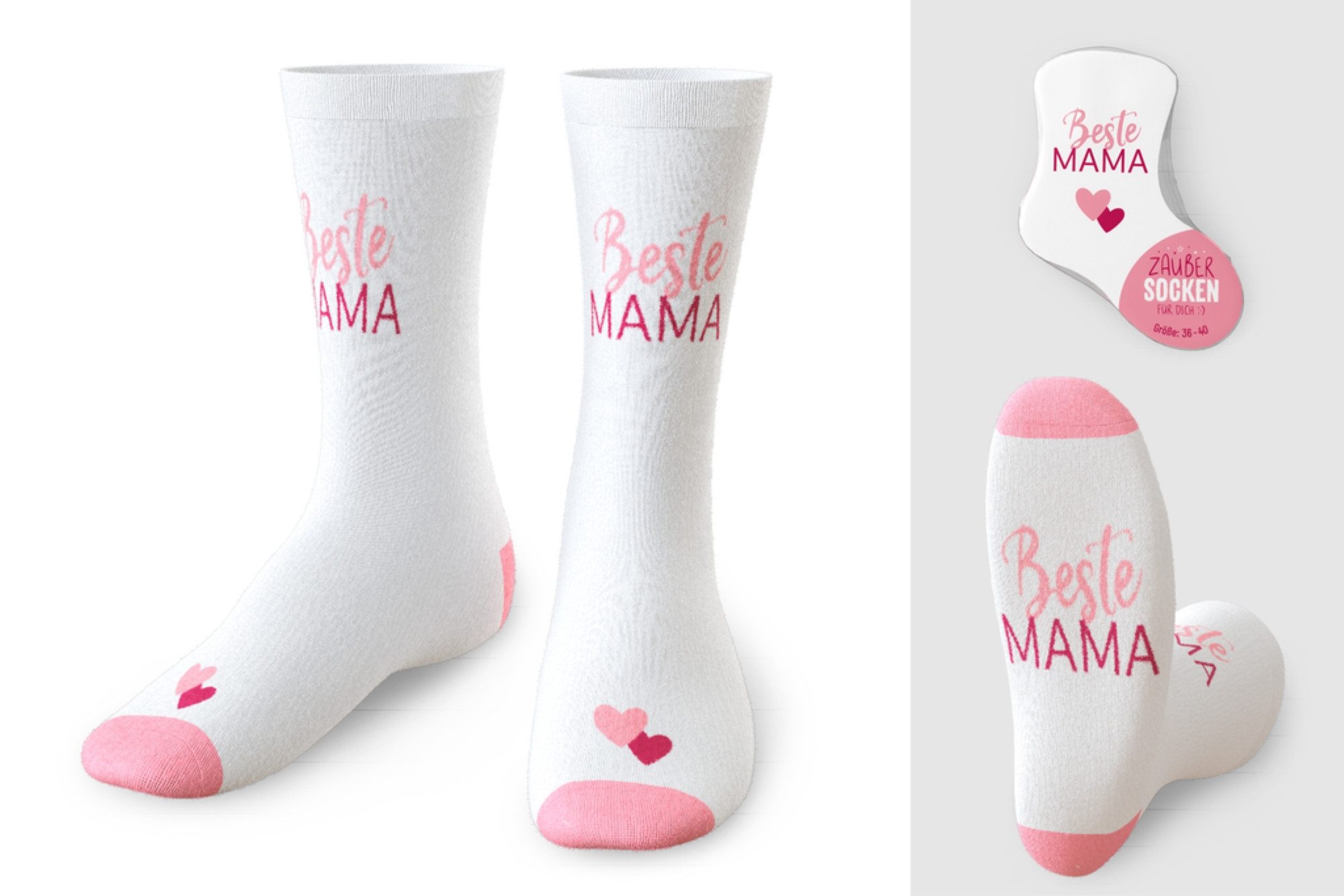 La Vida Geschenk für Dich Freizeitsocken la Vida Damen Шкарпетки, Zaubersocken, Kuschelsocken, Розмір 36-40 (Packung, 1 Paar) mit lustigen Sprüchen
