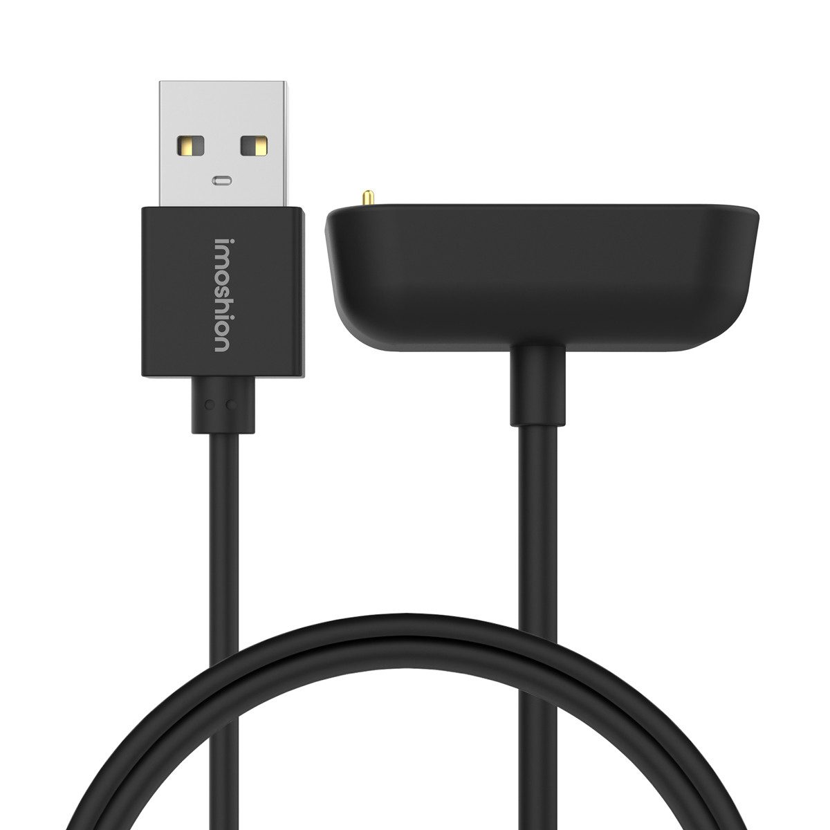imoshion imoshion USB-A-Ladekabel für Fitbit Charge 6 / Charge 5 / Luxe - 1 Met Smartwatch-Ladekabel