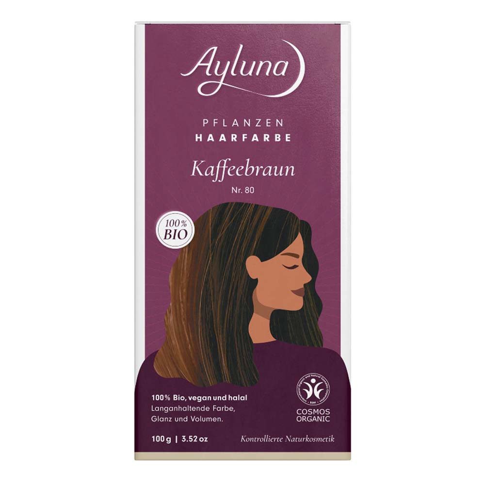 Haarfarbe Haarfarbe - Nr.80 Kaffeebraun 100g