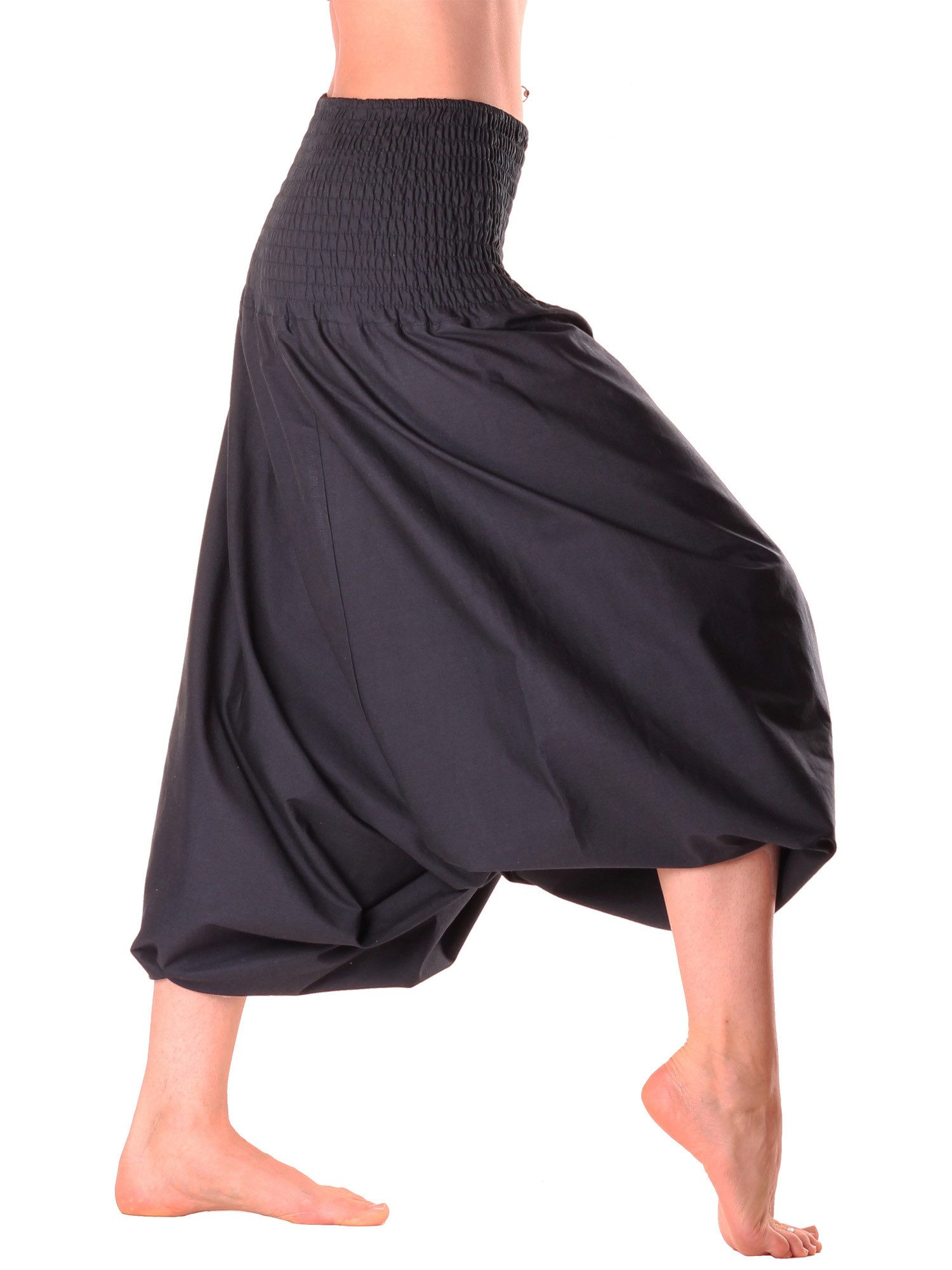 Leucht-Welten Haremshose Aladinhose, Haremshose mit tiefem Schritt, Muckhos günstig online kaufen