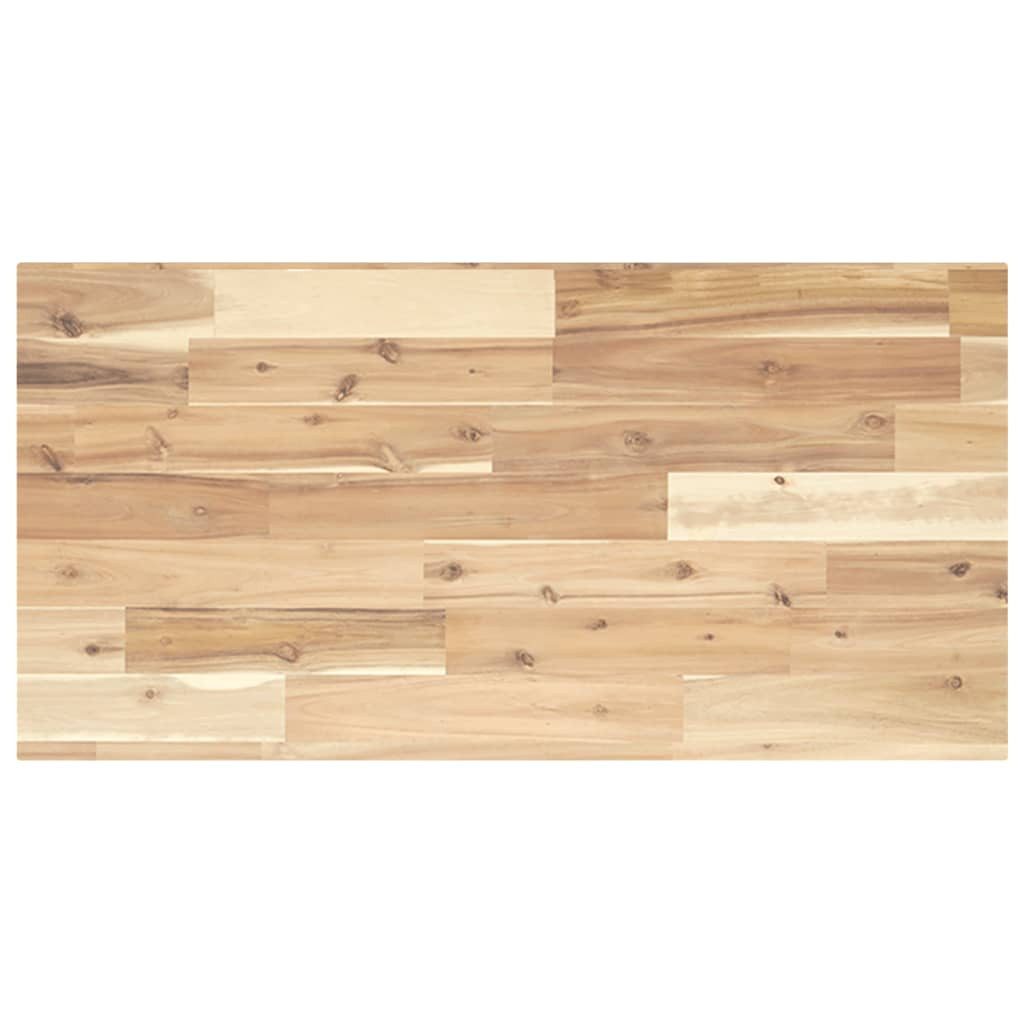 vidaXL Tischplatte Tischplatte 100x40x2 cm Rechteckig Massivholz (1 St)